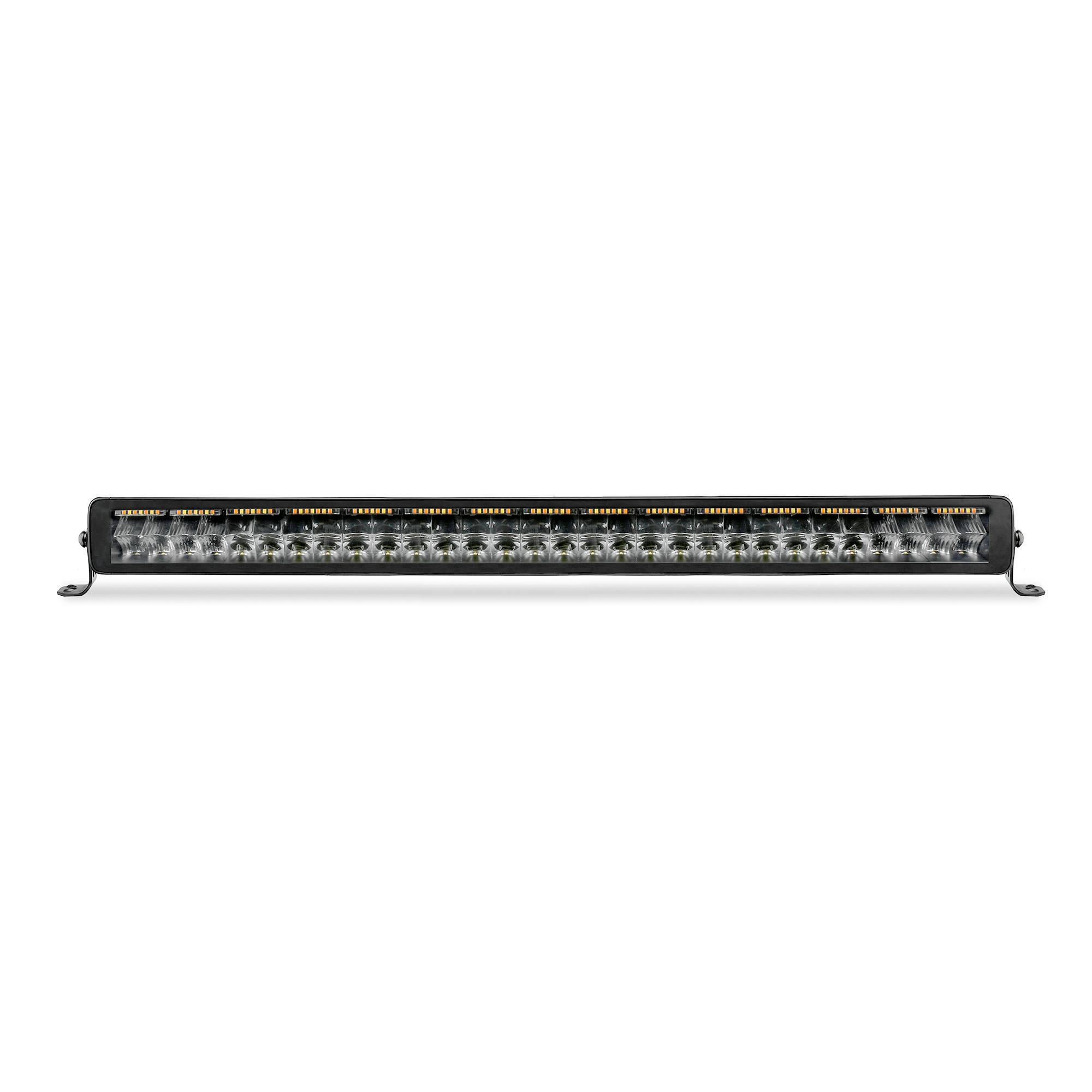Go Rhino 753003012CDS Blackout Combo Series - DOUBLELINE 30" Double Row Light Bar w/Amber LEDs