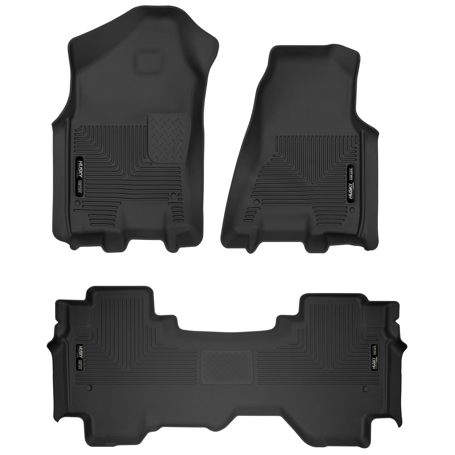 Husky Liners 53698 X-act Contour - Front & 2nd Seat Floor Liners