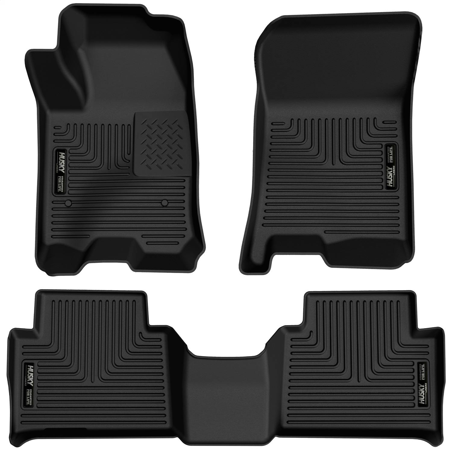 Husky Liners 54978 X-act Contour - Front & 2nd Seat Floor Liners