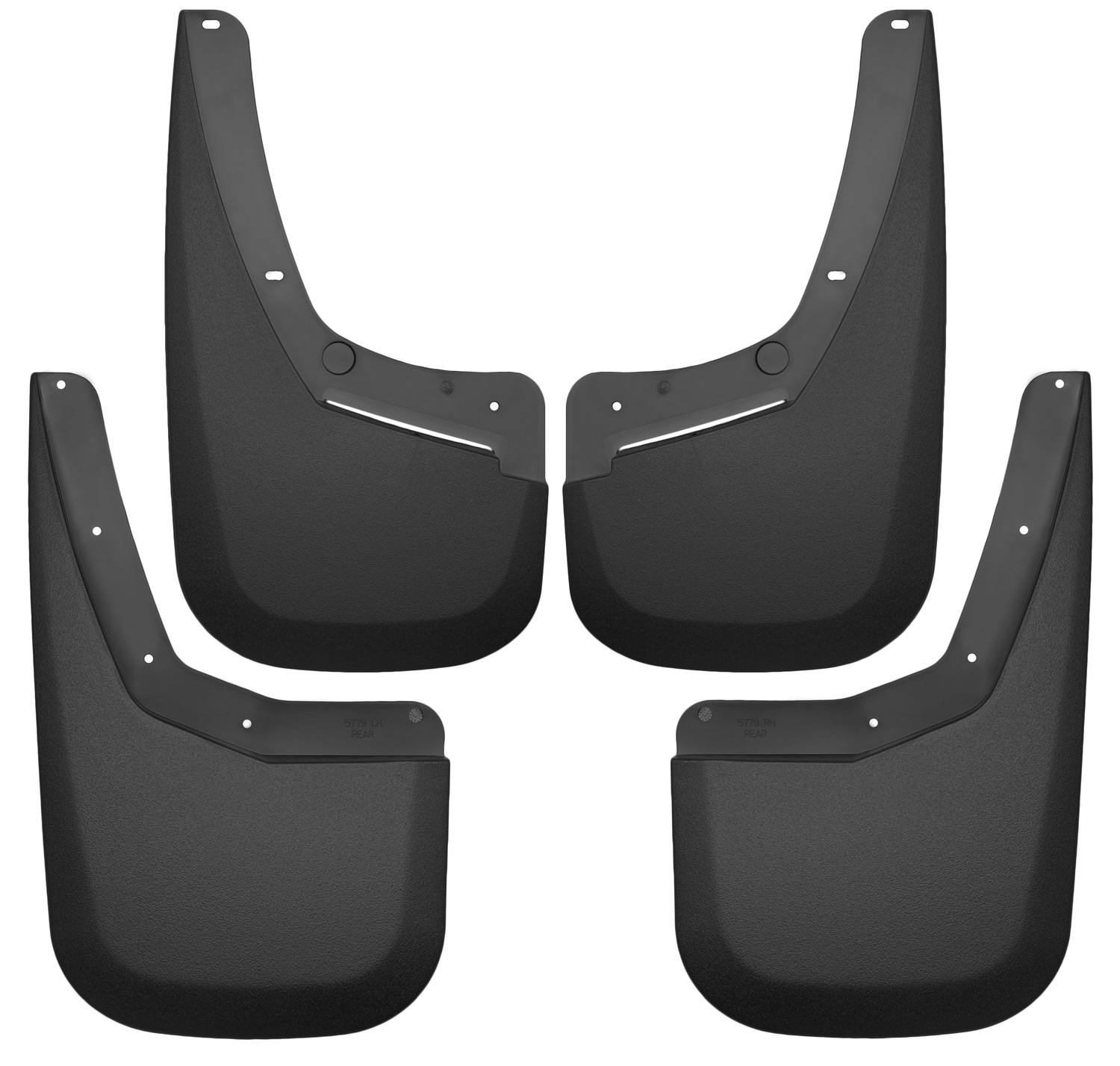Husky Liners 56796 Custom Mud Guards - Front and Rear Mud Guard Set