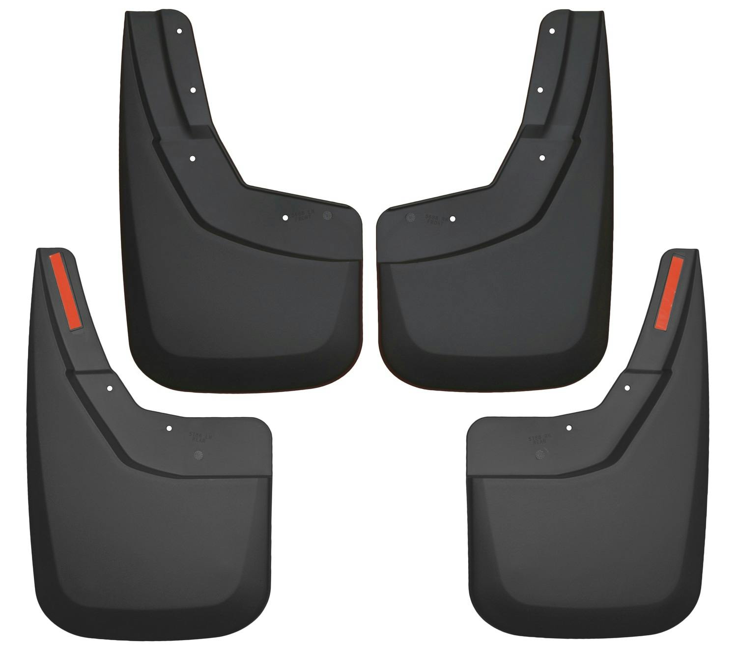 Husky Liners 56886 Custom Mud Guards - Front and Rear Mud Guard Set