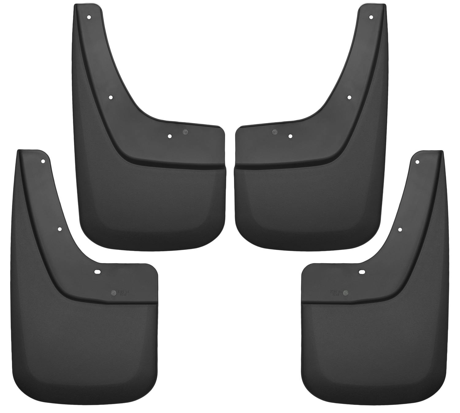 Husky Liners 56896 Custom Mud Guards - Front and Rear Mud Guard Set