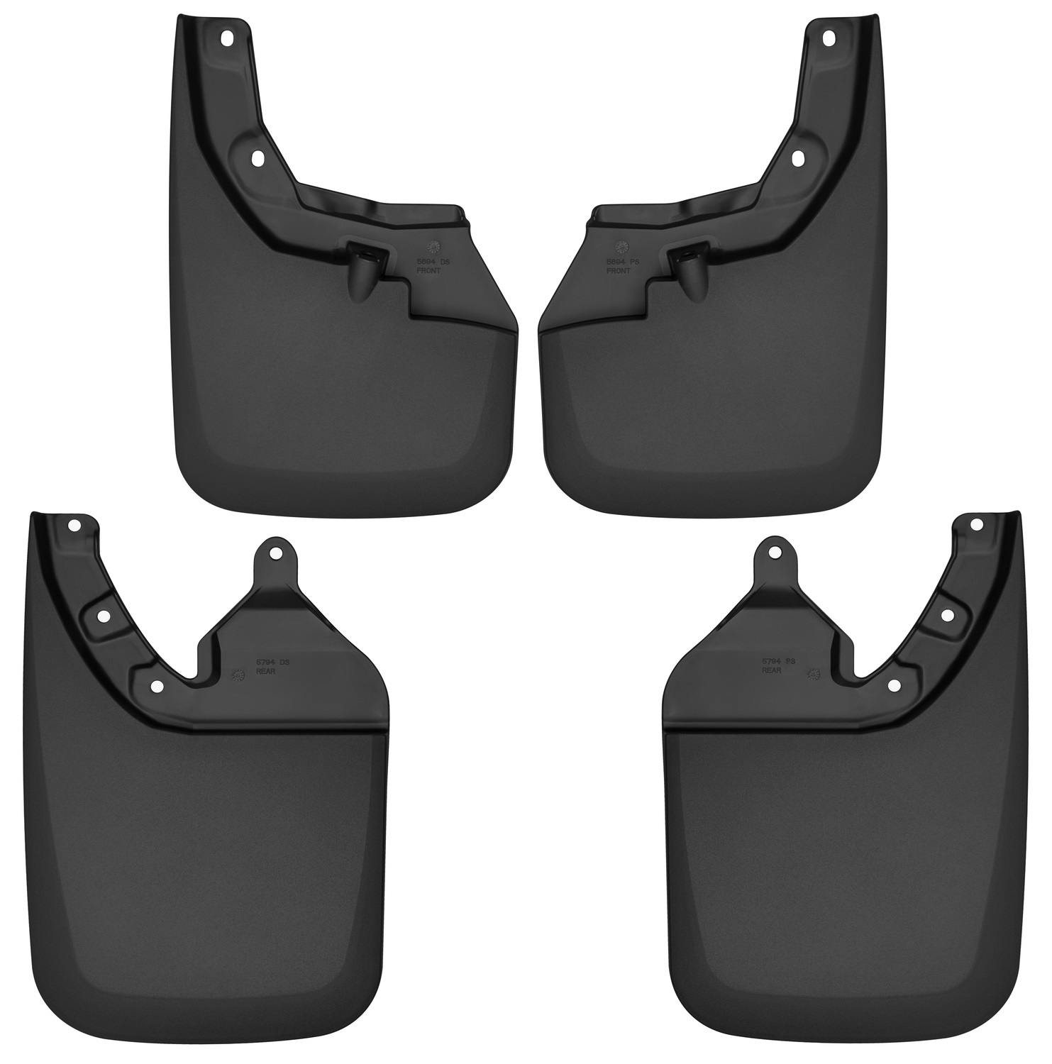 Husky Liners 56946 Custom Mud Guards - Front and Rear Mud Guard Set