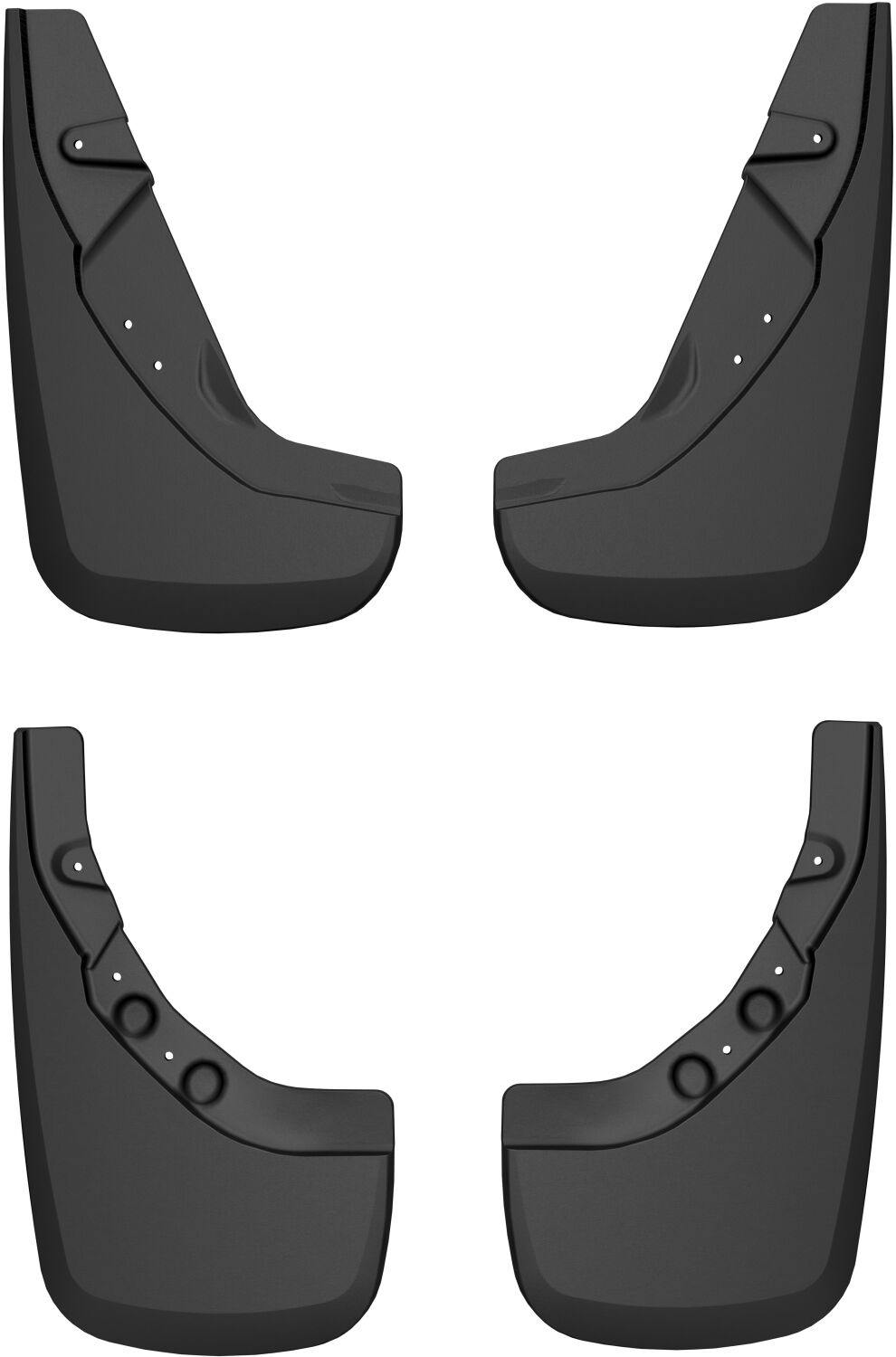Husky Liners 56956 Custom Mud Guards - Front and Rear Mud Guard Set