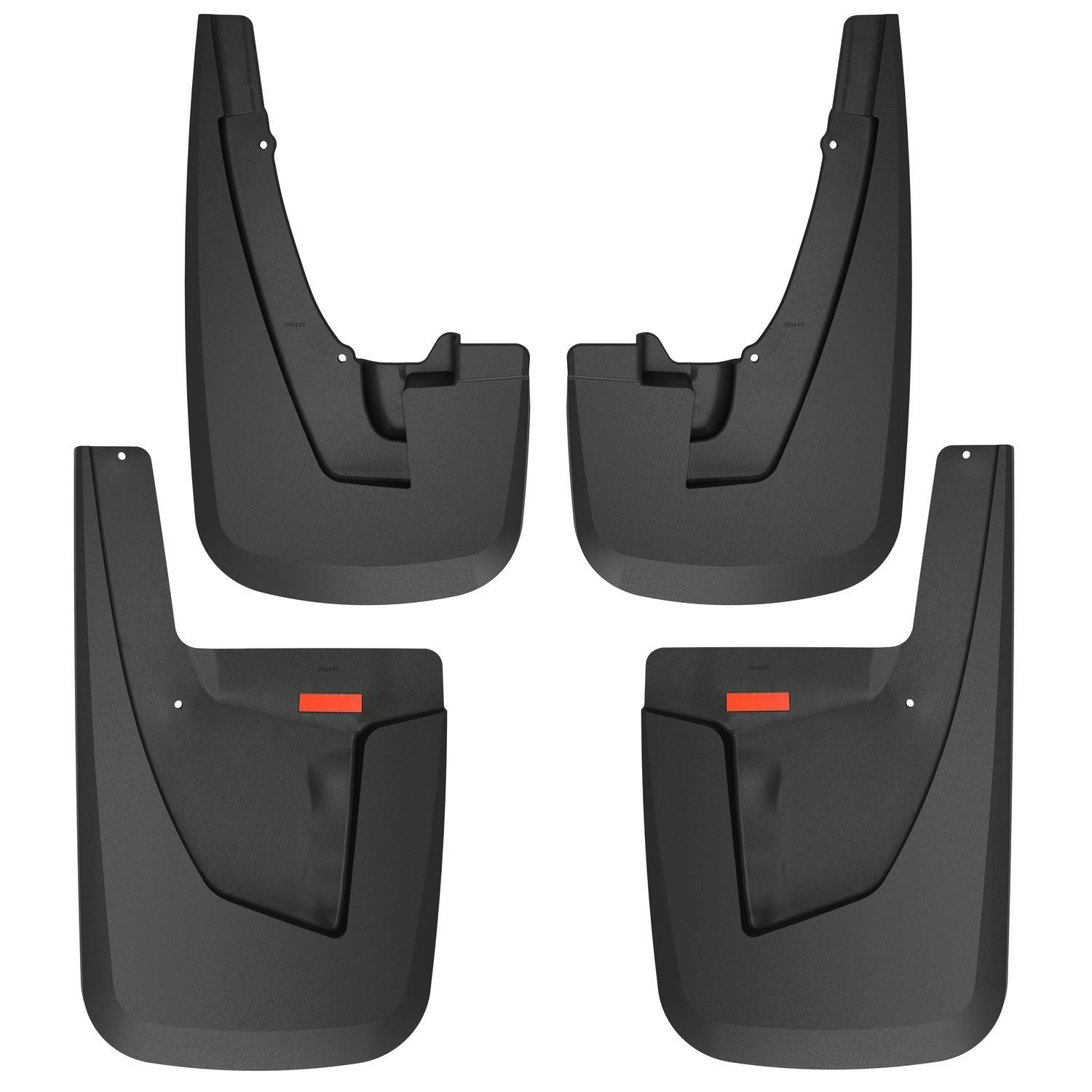 Husky Liners 58046 Custom Mud Guards - Front and Rear Mud Guard Set