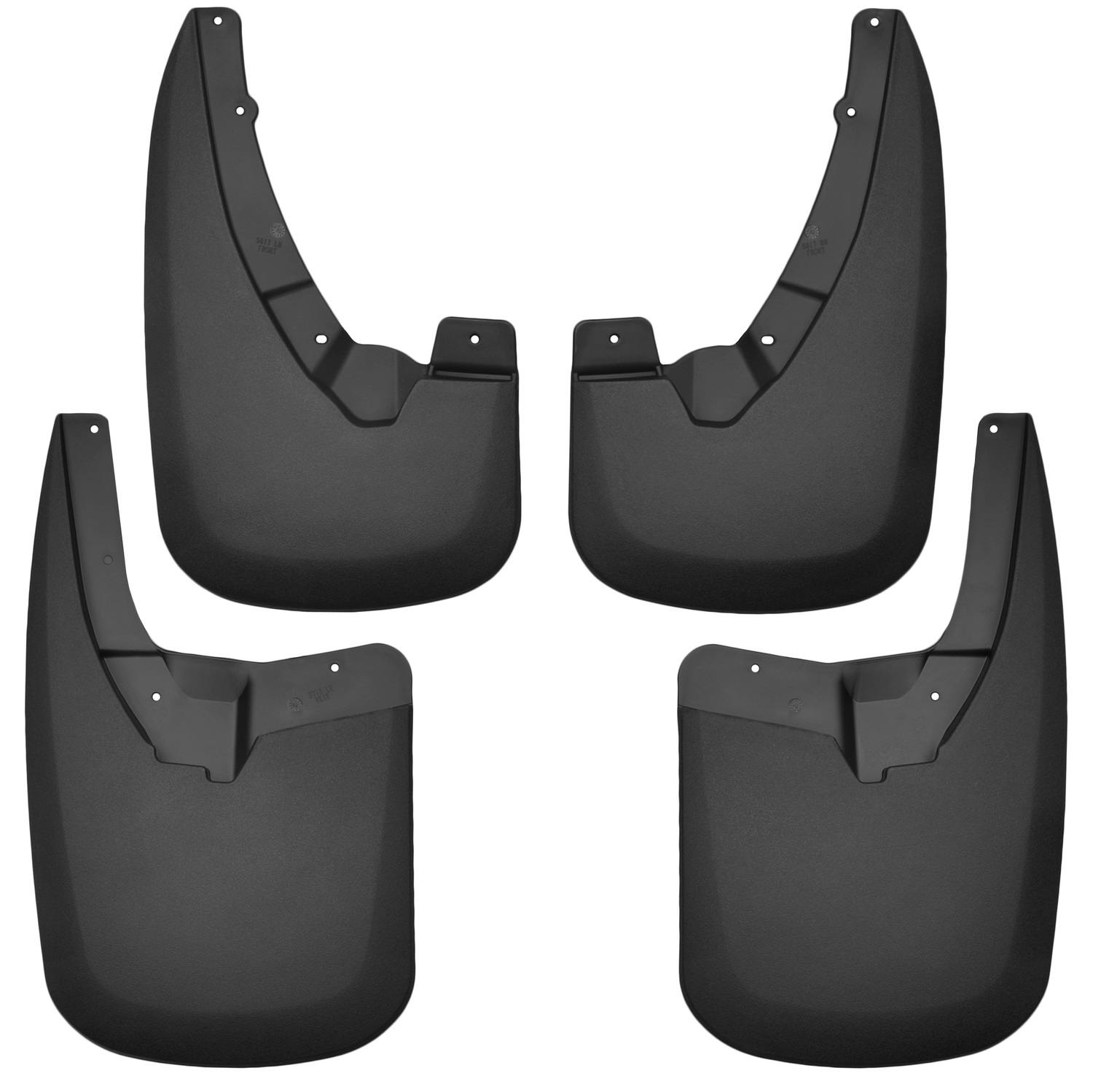 Husky Liners 58176 Custom Mud Guards - Front and Rear Mud Guard Set