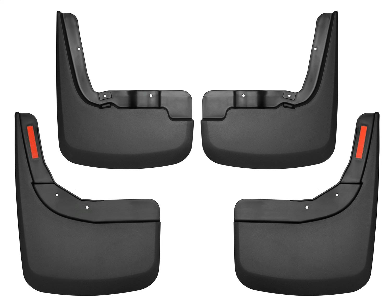 Husky Liners 58266 Custom Mud Guards - Front and Rear Mud Guard Set
