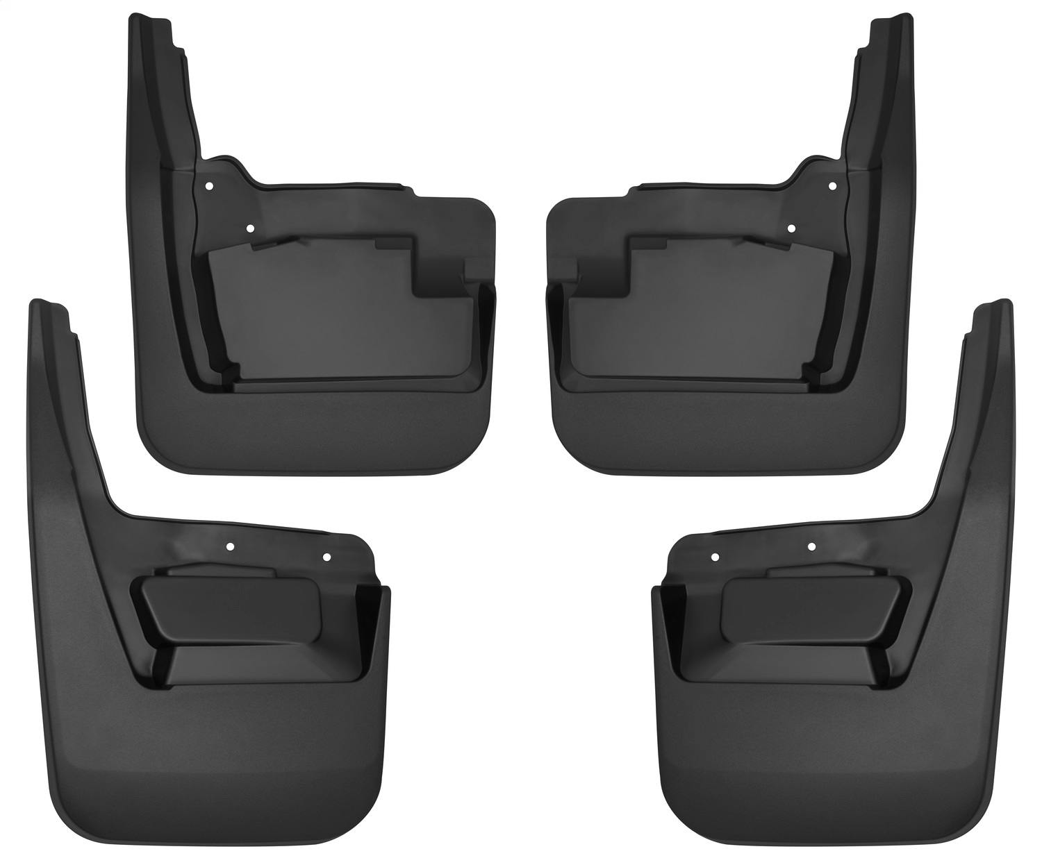 Husky Liners 58276 Custom Mud Guards - Front and Rear Mud Guard Set