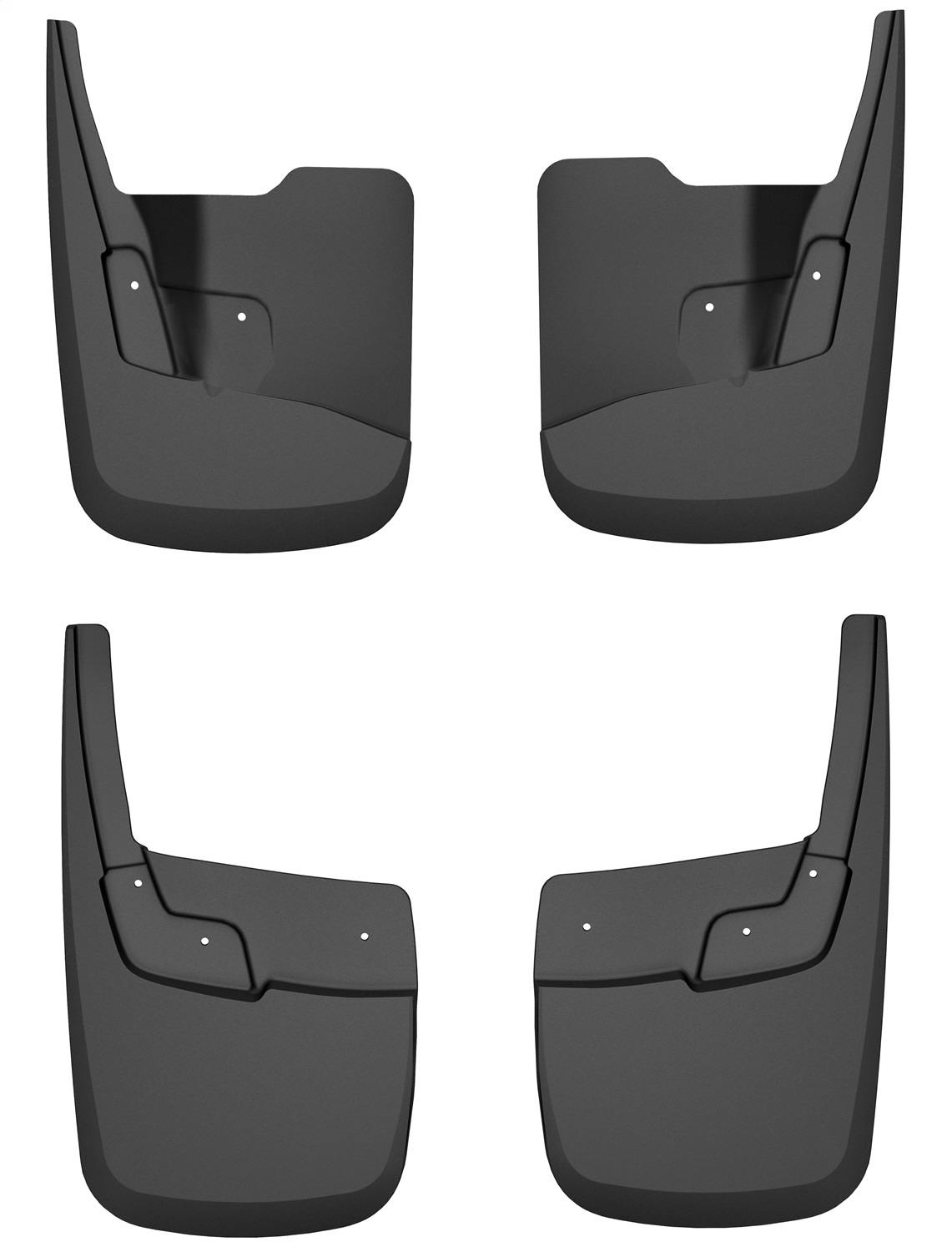 Husky Liners 58316 Custom Mud Guards - Front and Rear Mud Guard Set