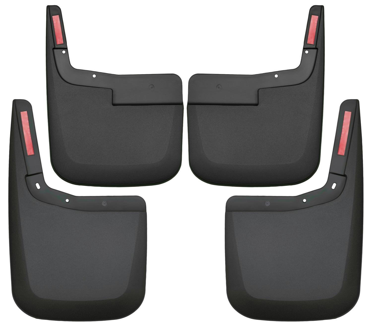Husky Liners 58286 Custom Mud Guards - Front and Rear Mud Guard Set