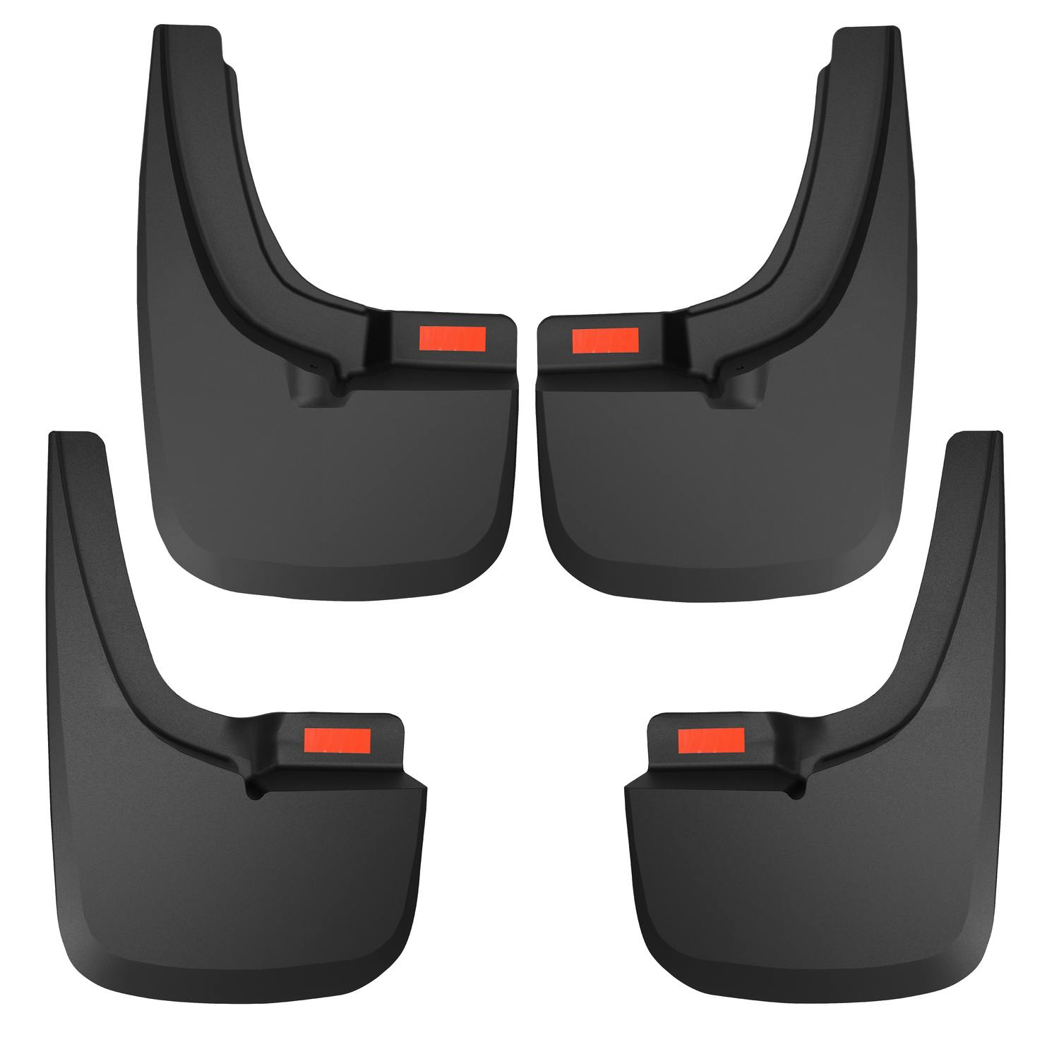 Husky Liners 58516 Custom Mud Guards - Front and Rear Mud Guard Set