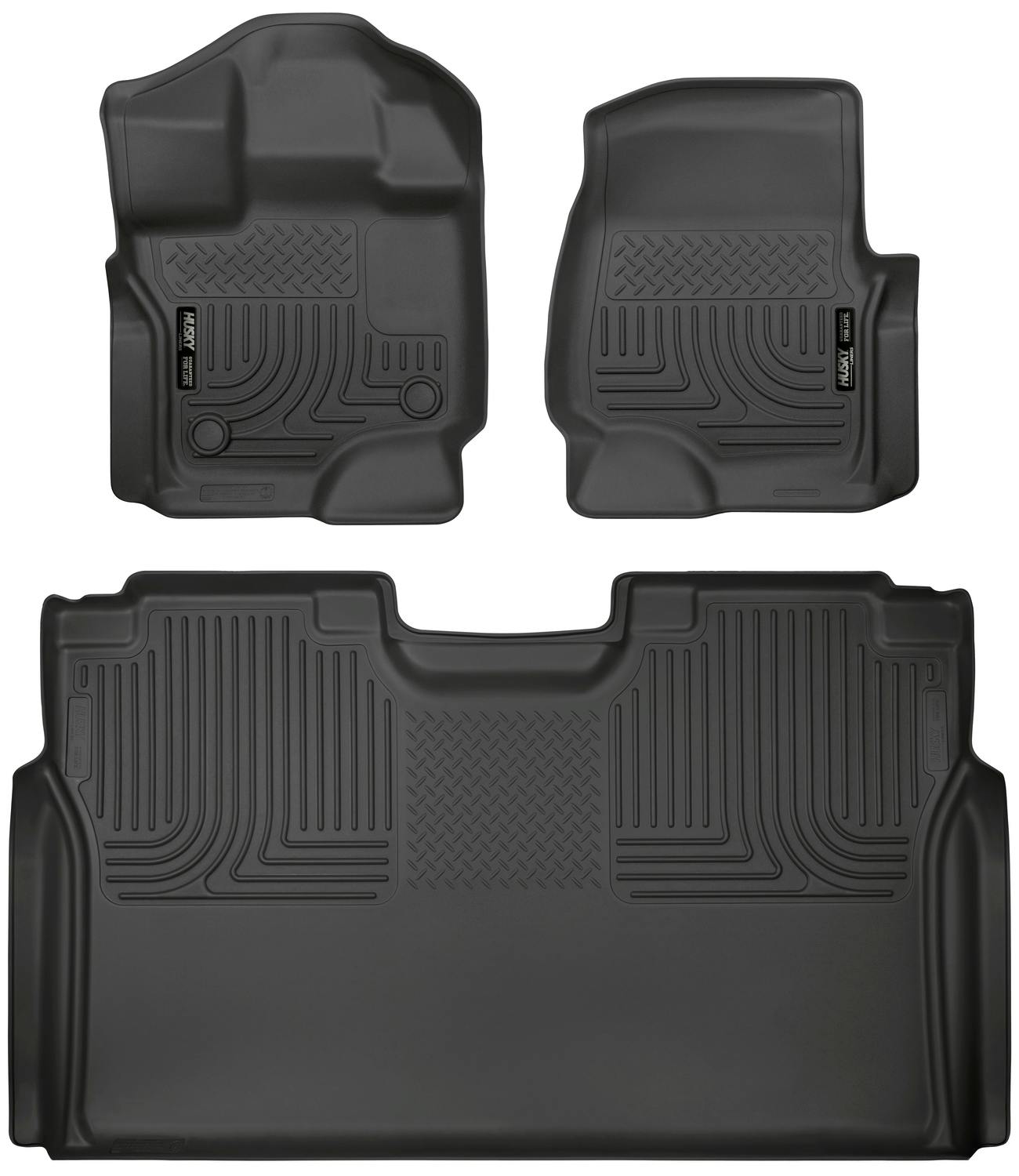Husky Liners 94041 Weatherbeater - Front & 2nd Seat Floor Liners