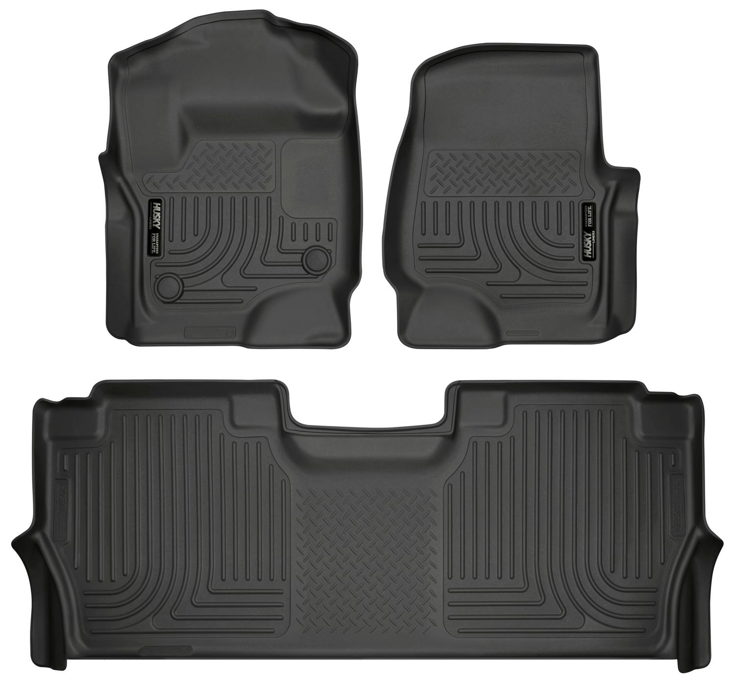 Husky Liners 94061 Weatherbeater - Front & 2nd Seat Floor Liners