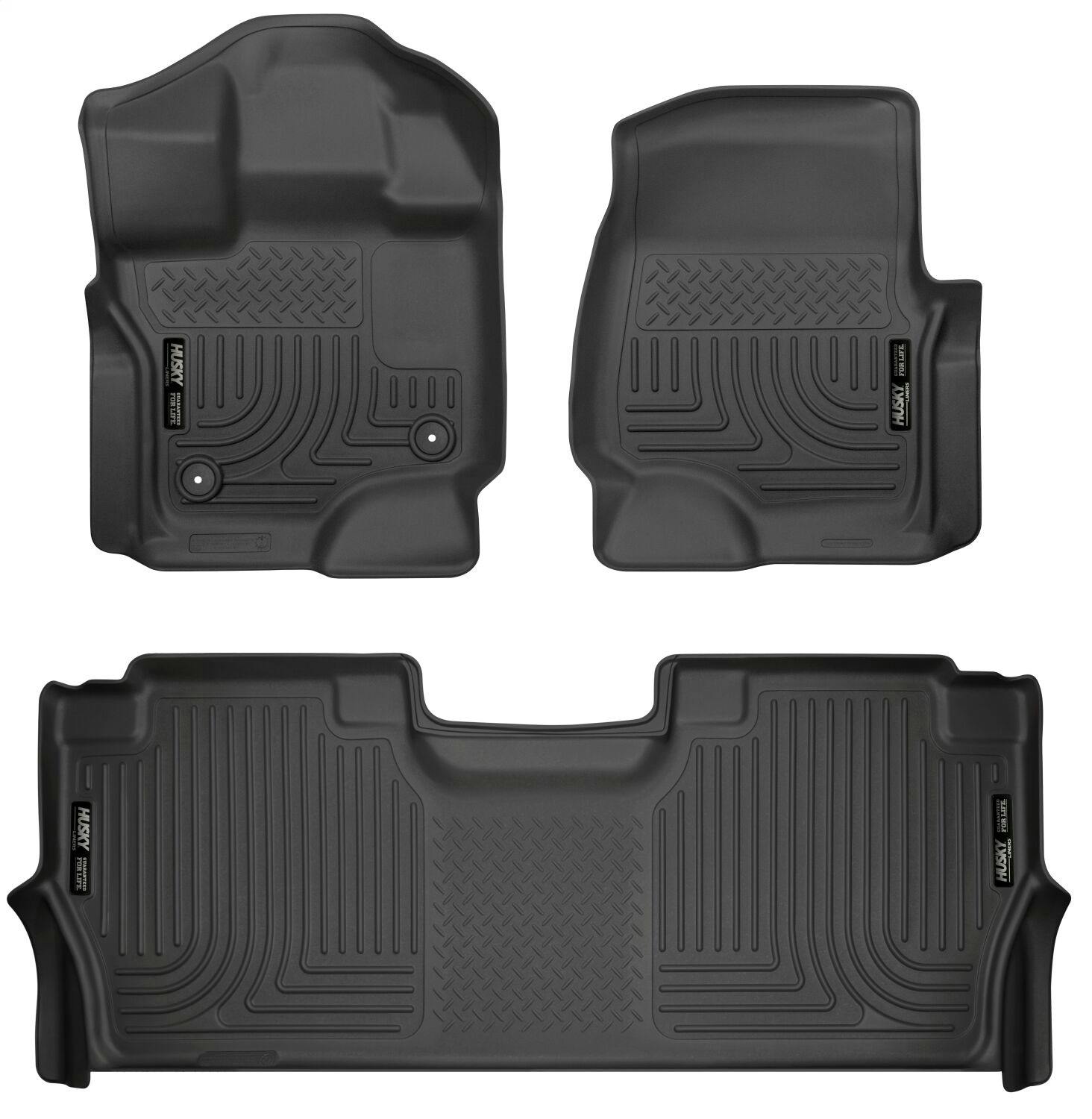 Husky Liners 94121 Front & 2nd Seat Floor Liners