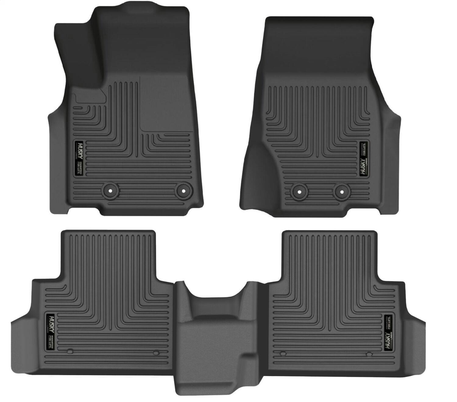 Husky Liners 95141 Weatherbeater - Front & 2nd Seat Floor Liners
