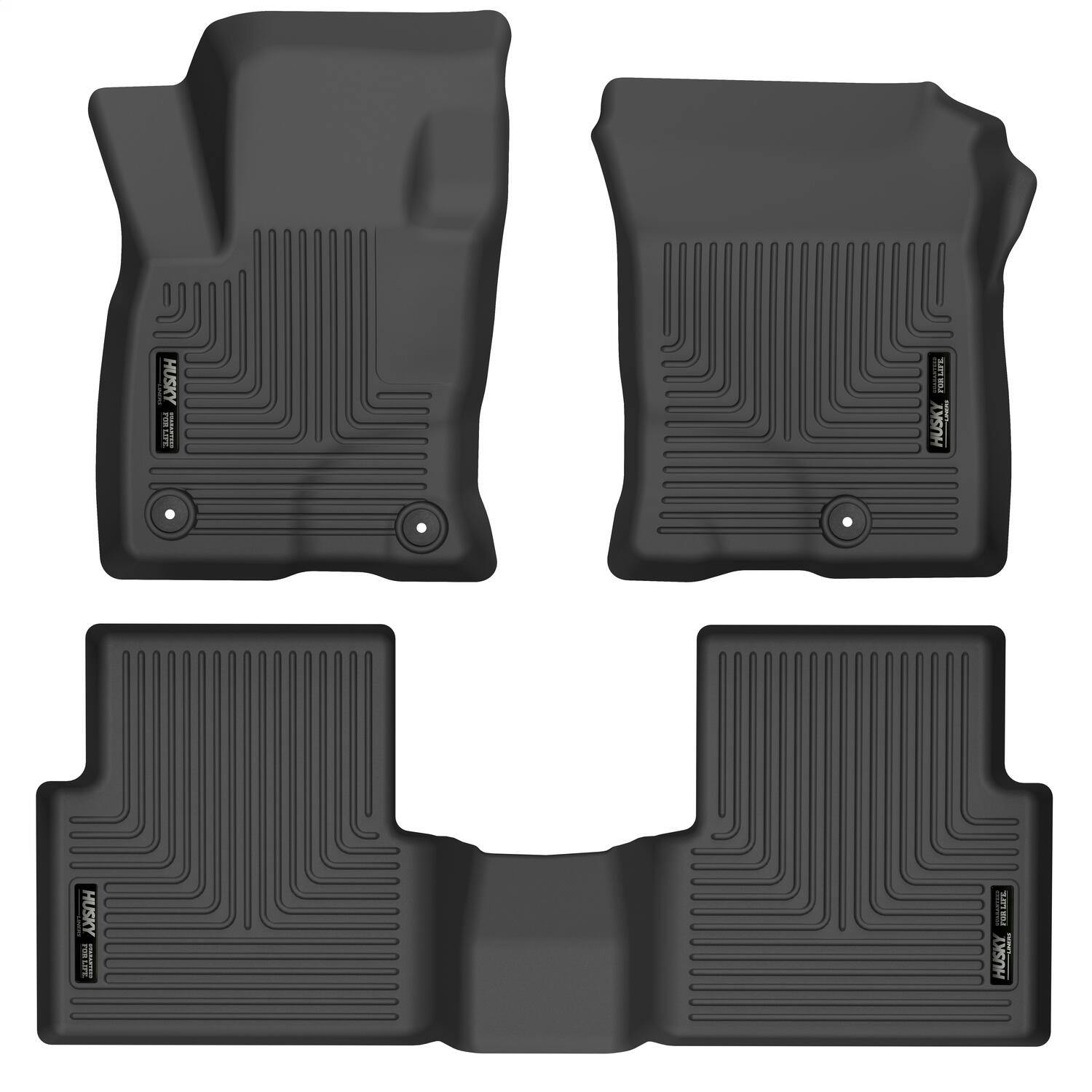 Husky Liners 95341 Weatherbeater - Front & 2nd Seat Floor Liners