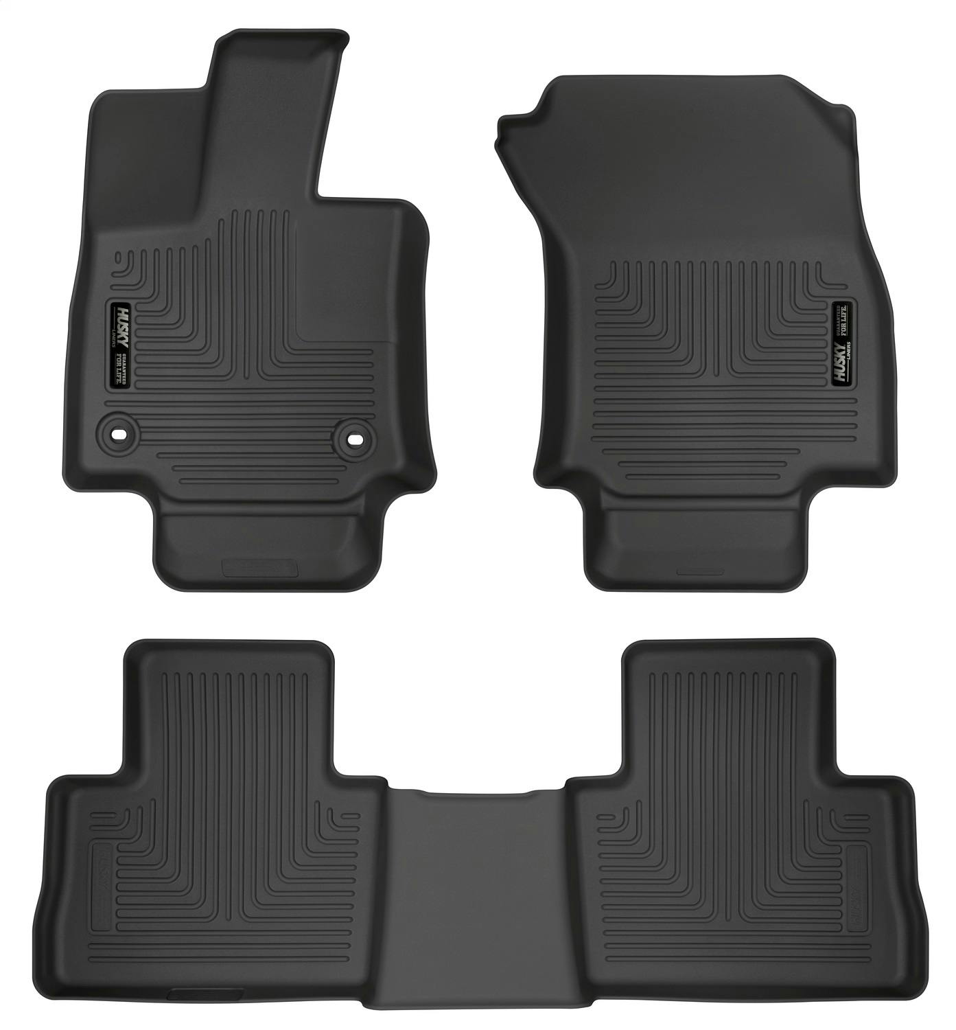 Husky Liners 95501 Weatherbeater - Front & 2nd Seat Floor Liners