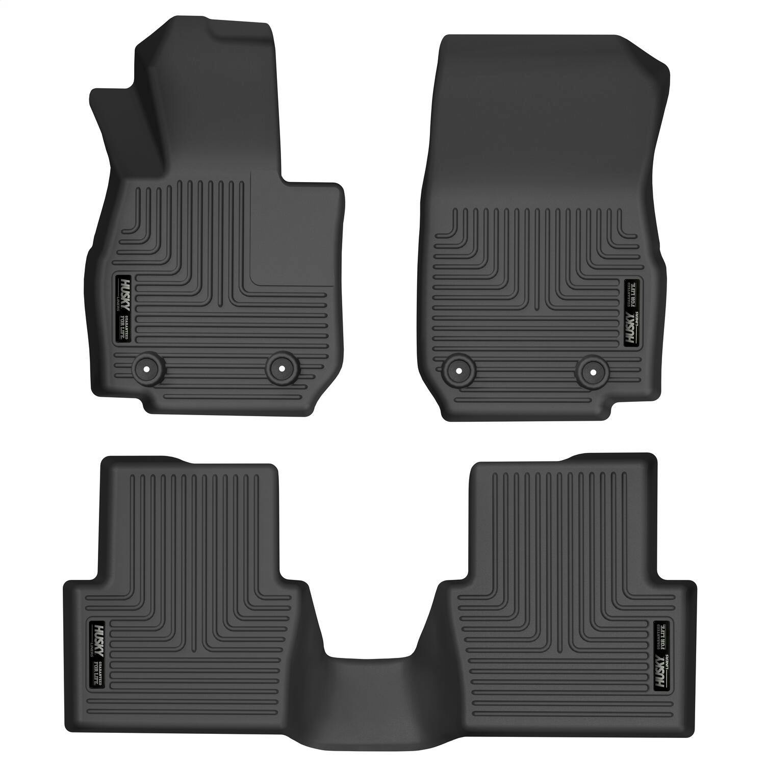 Husky Liners 95591 Weatherbeater - Front & 2nd Seat Floor Liners