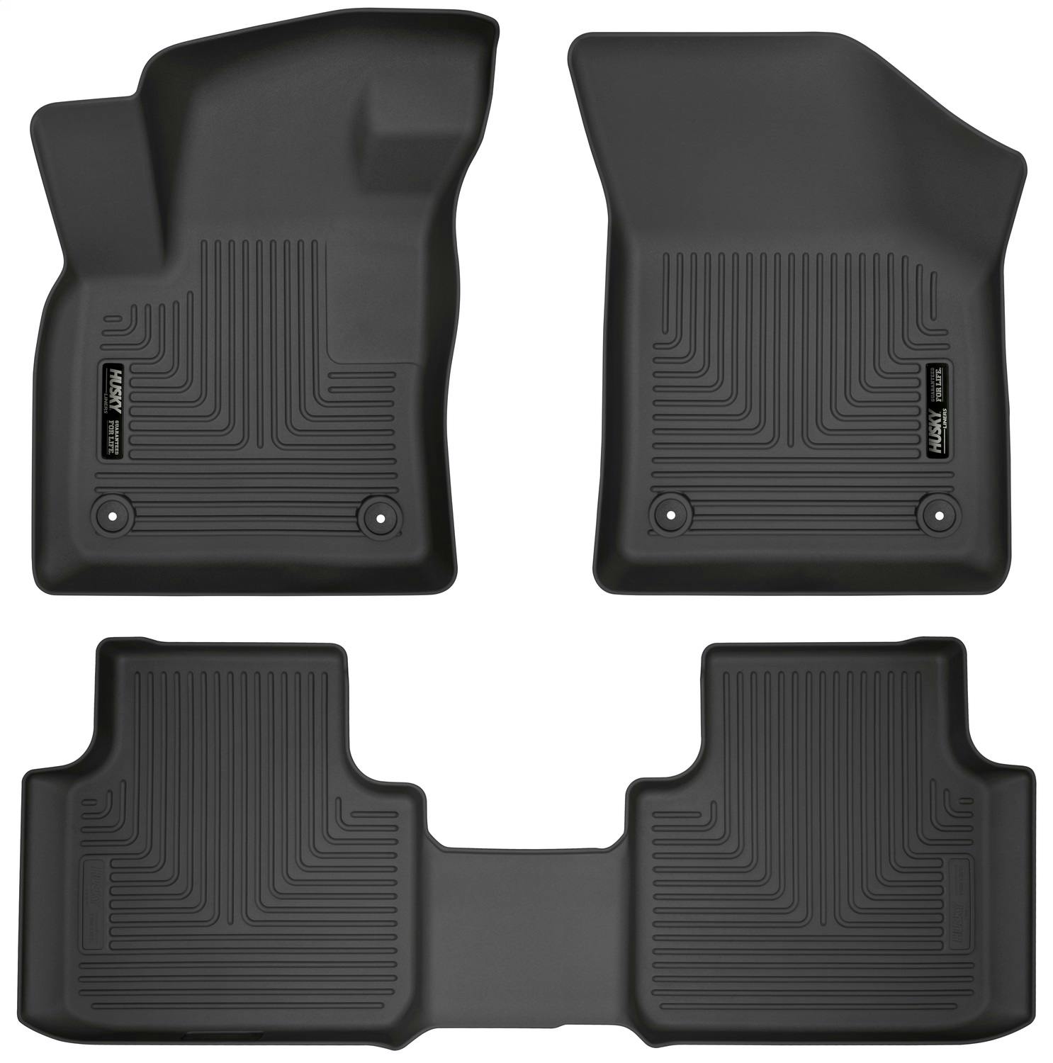 Husky Liners 95661 Weatherbeater - Front & 2nd Seat Floor Liners