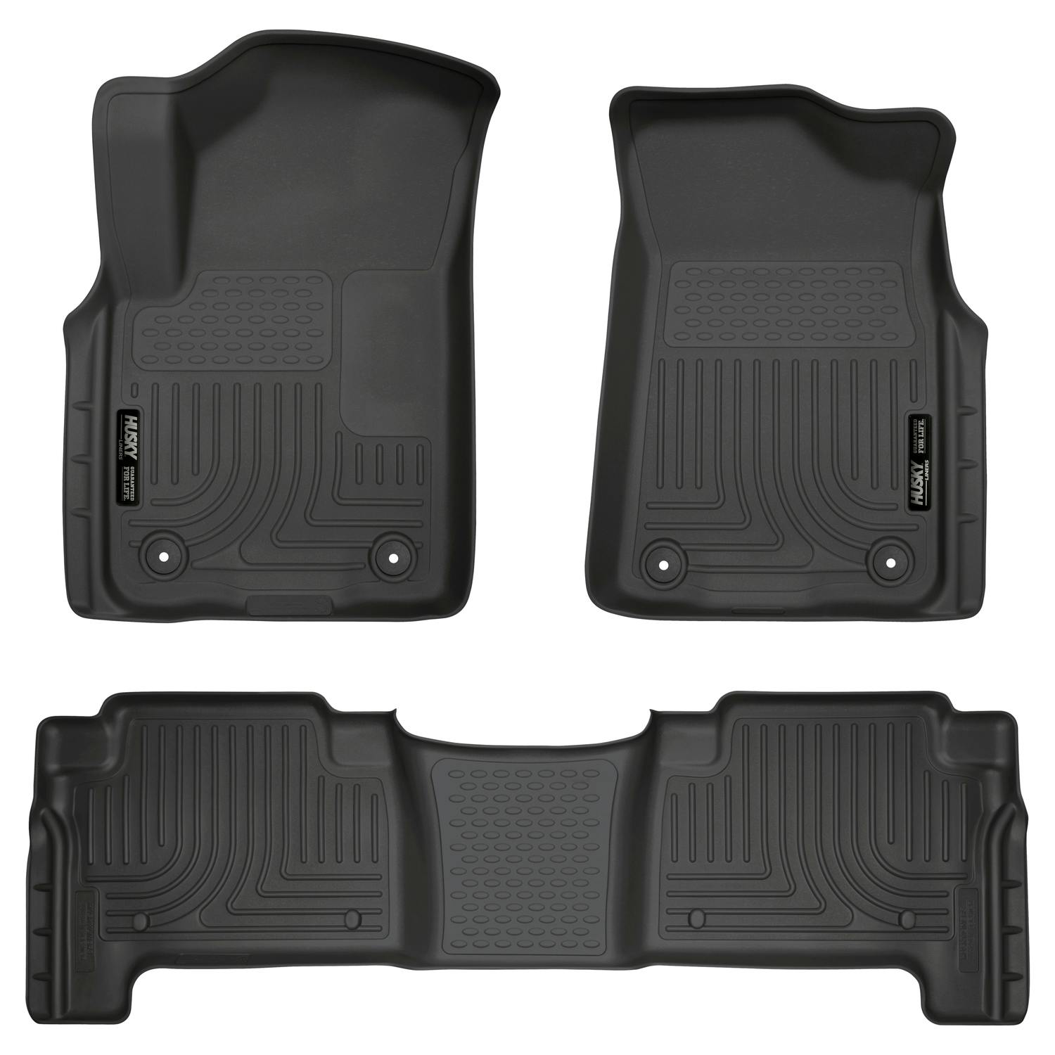 Husky Liners 95671 Weatherbeater - Front & 2nd Seat Floor Liners