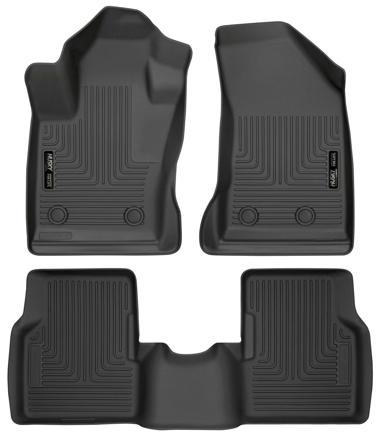 Husky Liners 95681 Weatherbeater - Front & 2nd Seat Floor Liners