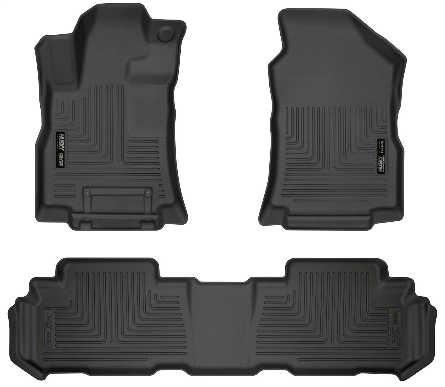 Husky Liners 95871 Weatherbeater - Front & 2nd Seat Floor Liners
