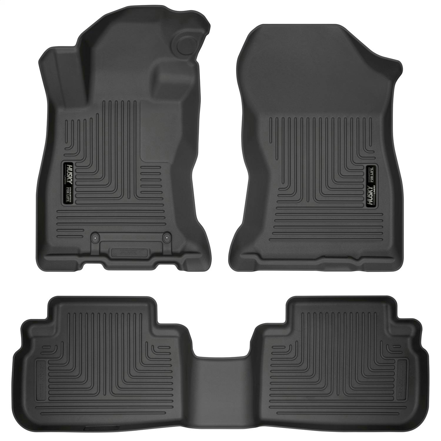 Husky Liners 95891 Weatherbeater - Front & 2nd Seat Floor Liners