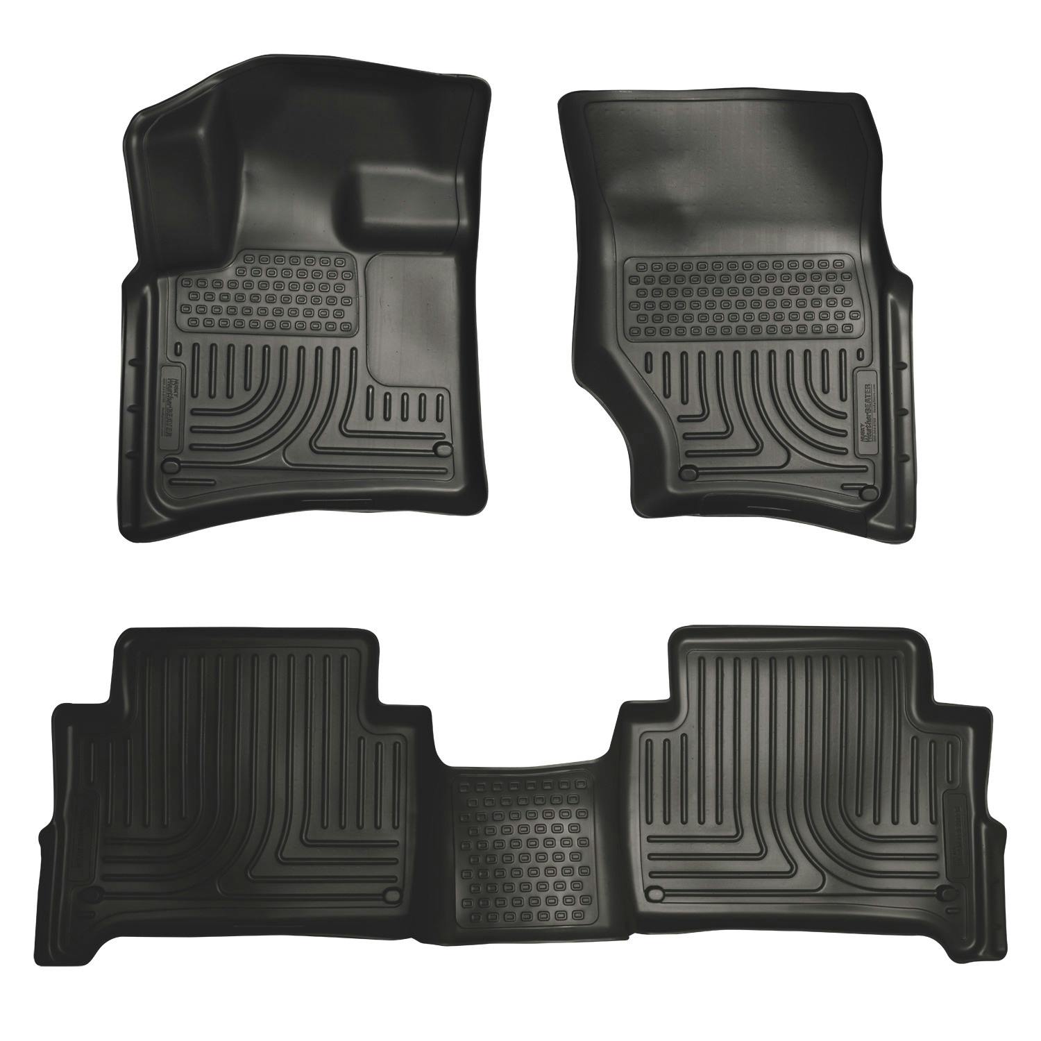 Husky Liners 96421 Weatherbeater - Front & 2nd Seat Floor Liners