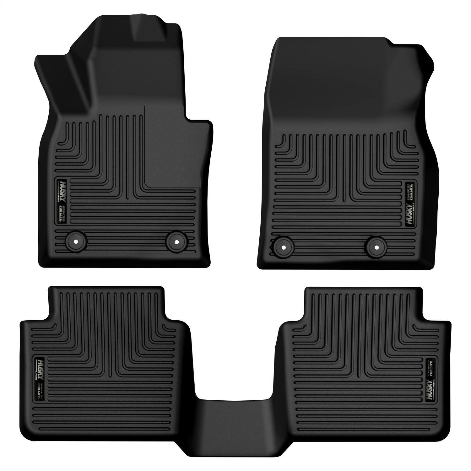 Husky Liners 96621 Weatherbeater - Front & 2nd Seat Floor Liners