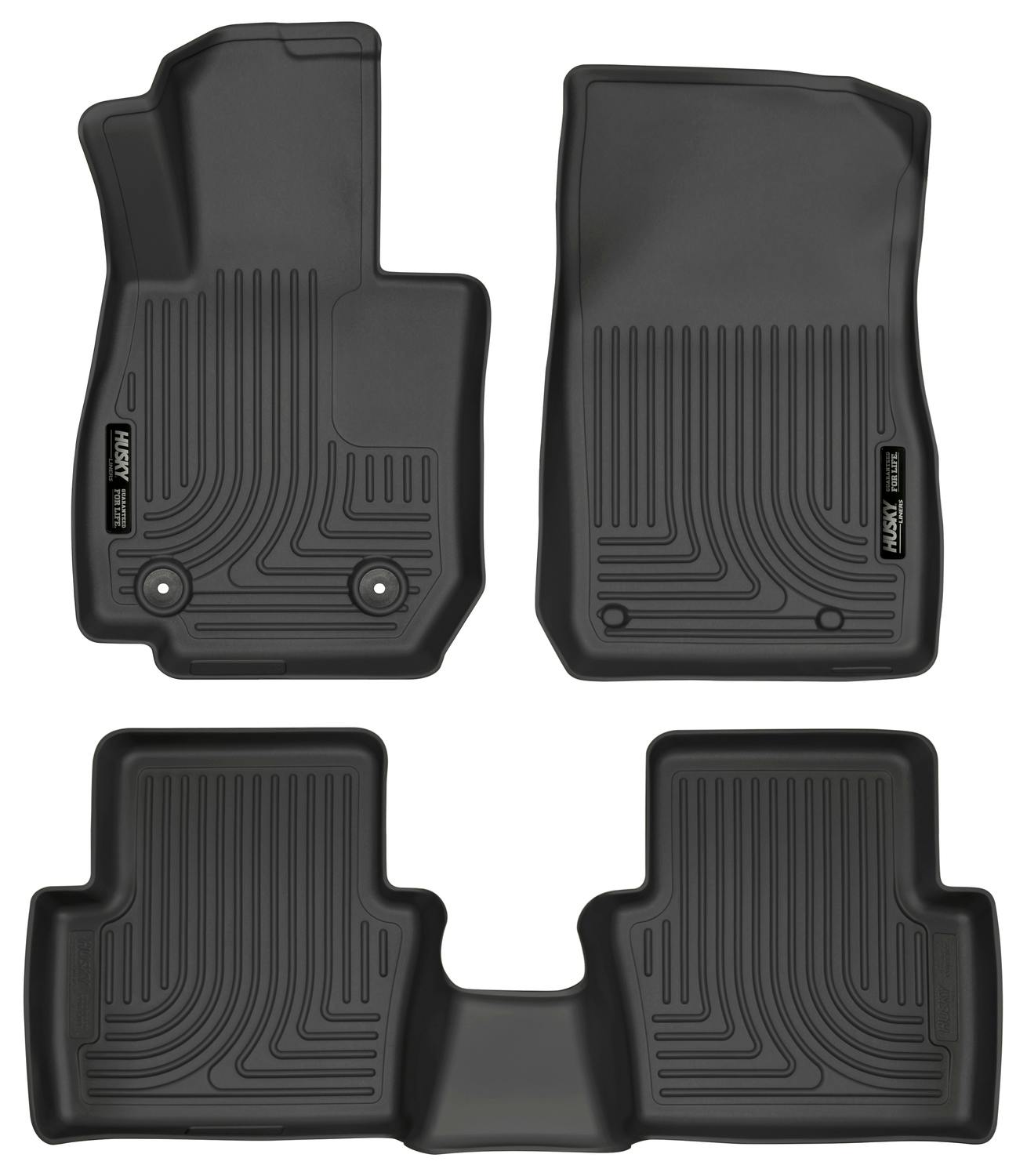 Husky Liners 96701 Weatherbeater - Front & 2nd Seat Floor Liners