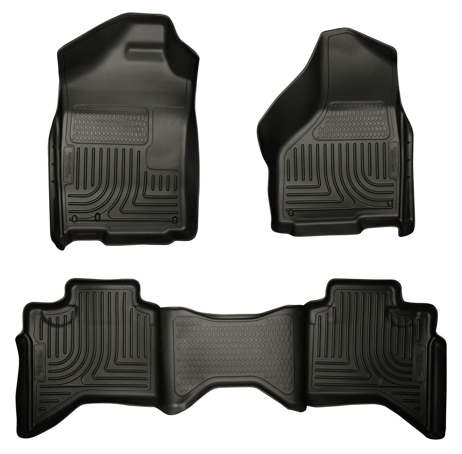 Husky Liners 98031 Weatherbeater - Front & 2nd Seat Floor Liners