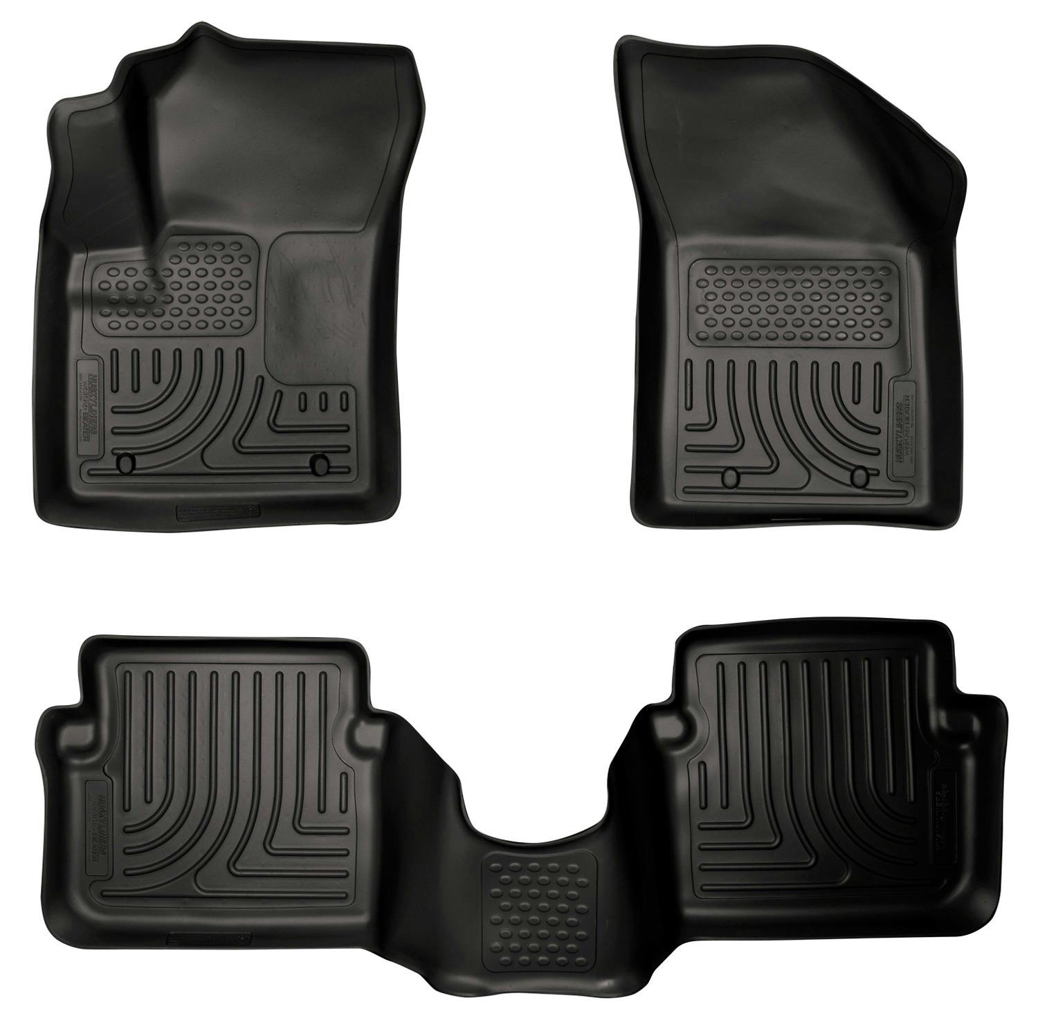 Husky Liners 98091 Weatherbeater - Front & 2nd Seat Floor Liners