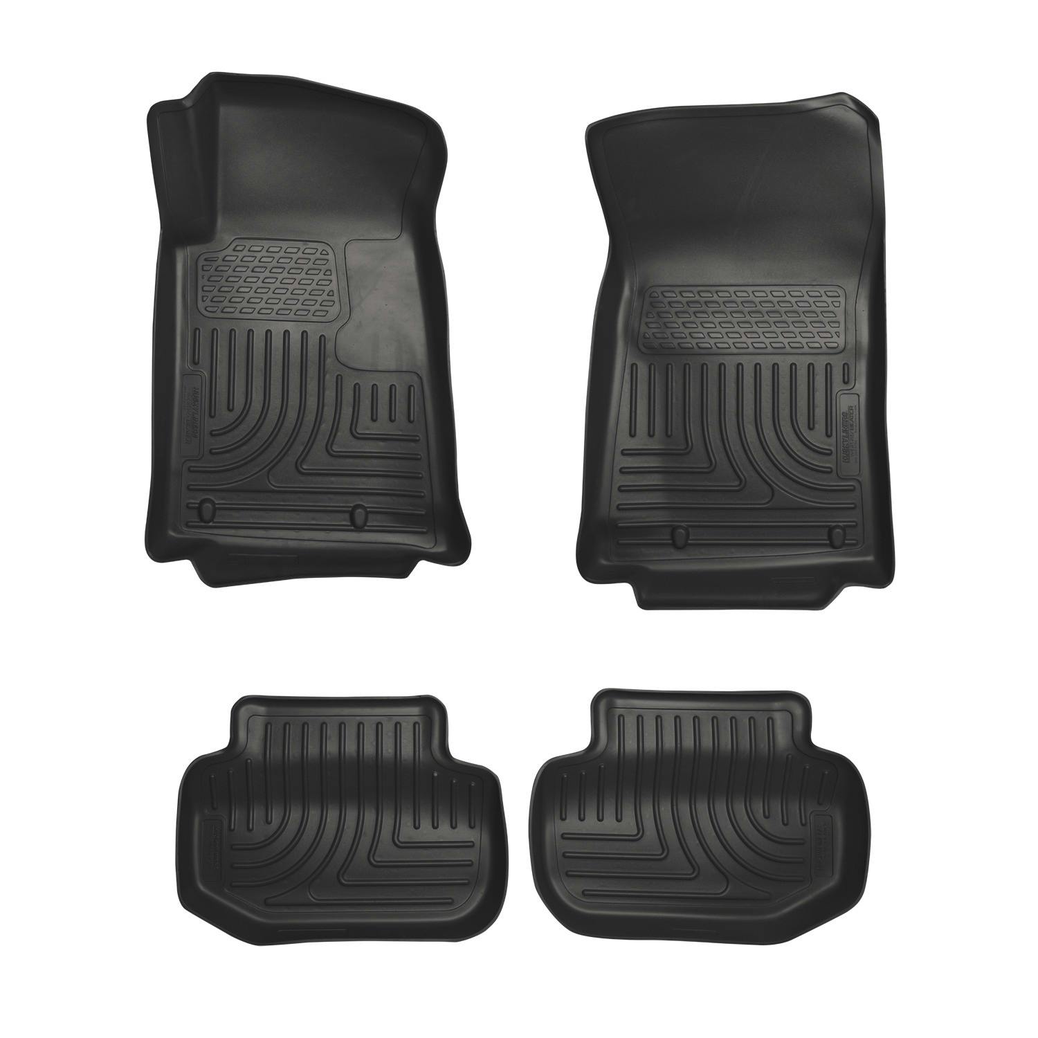 Husky Liners 98121 Weatherbeater - Front & 2nd Seat Floor Liners