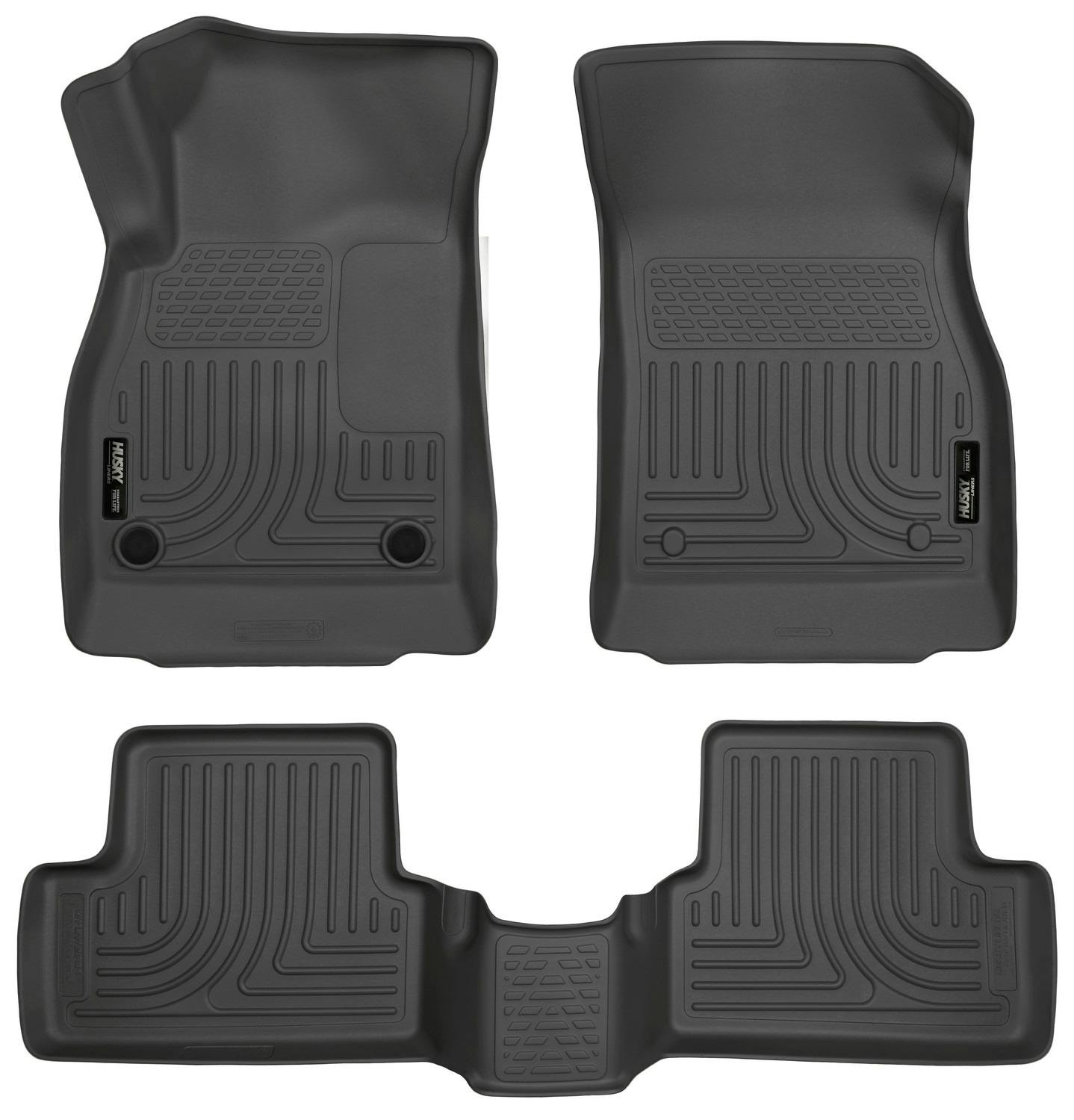 Husky Liners 98161 Weatherbeater - Front & 2nd Seat Floor Liners