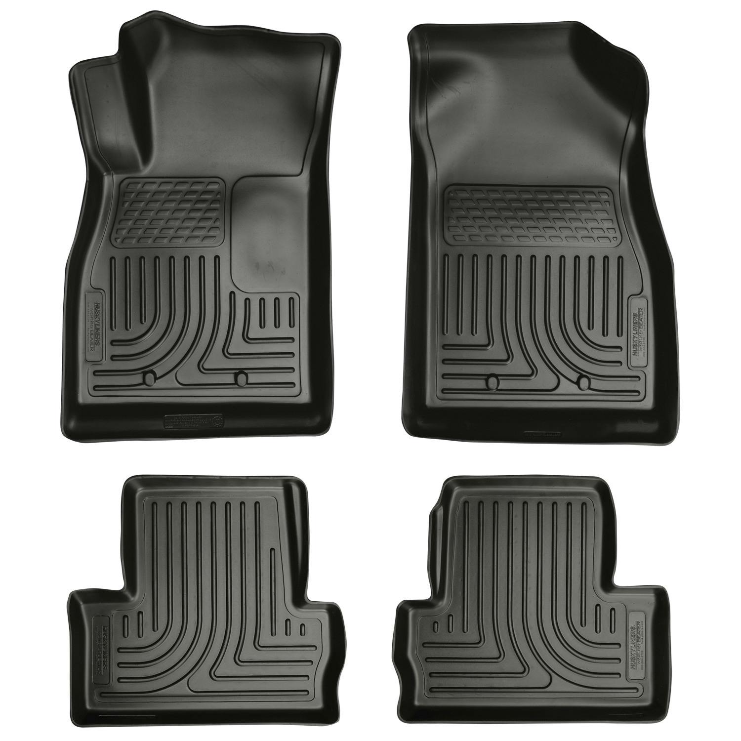 Husky Liners 98181 Weatherbeater - Front & 2nd Seat Floor Liners