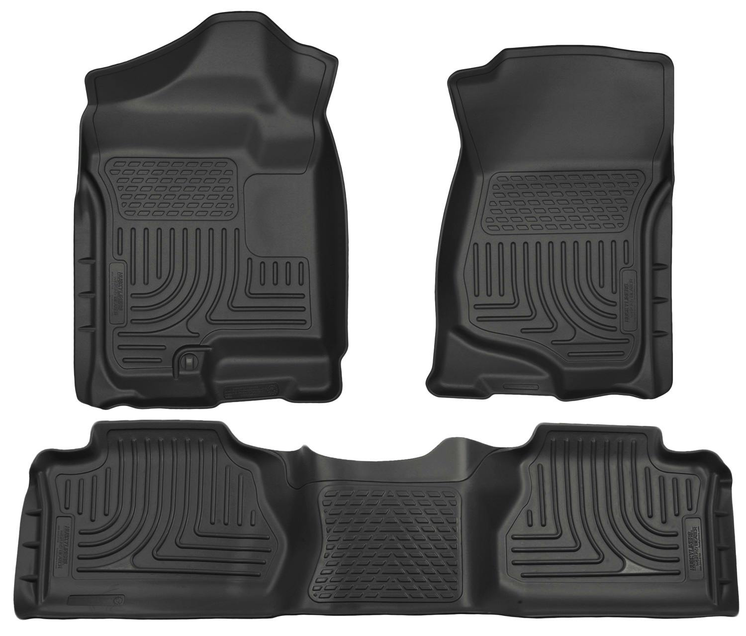 Husky Liners 98211 Weatherbeater - Front & 2nd Seat Floor Liners (Footwell Coverage)