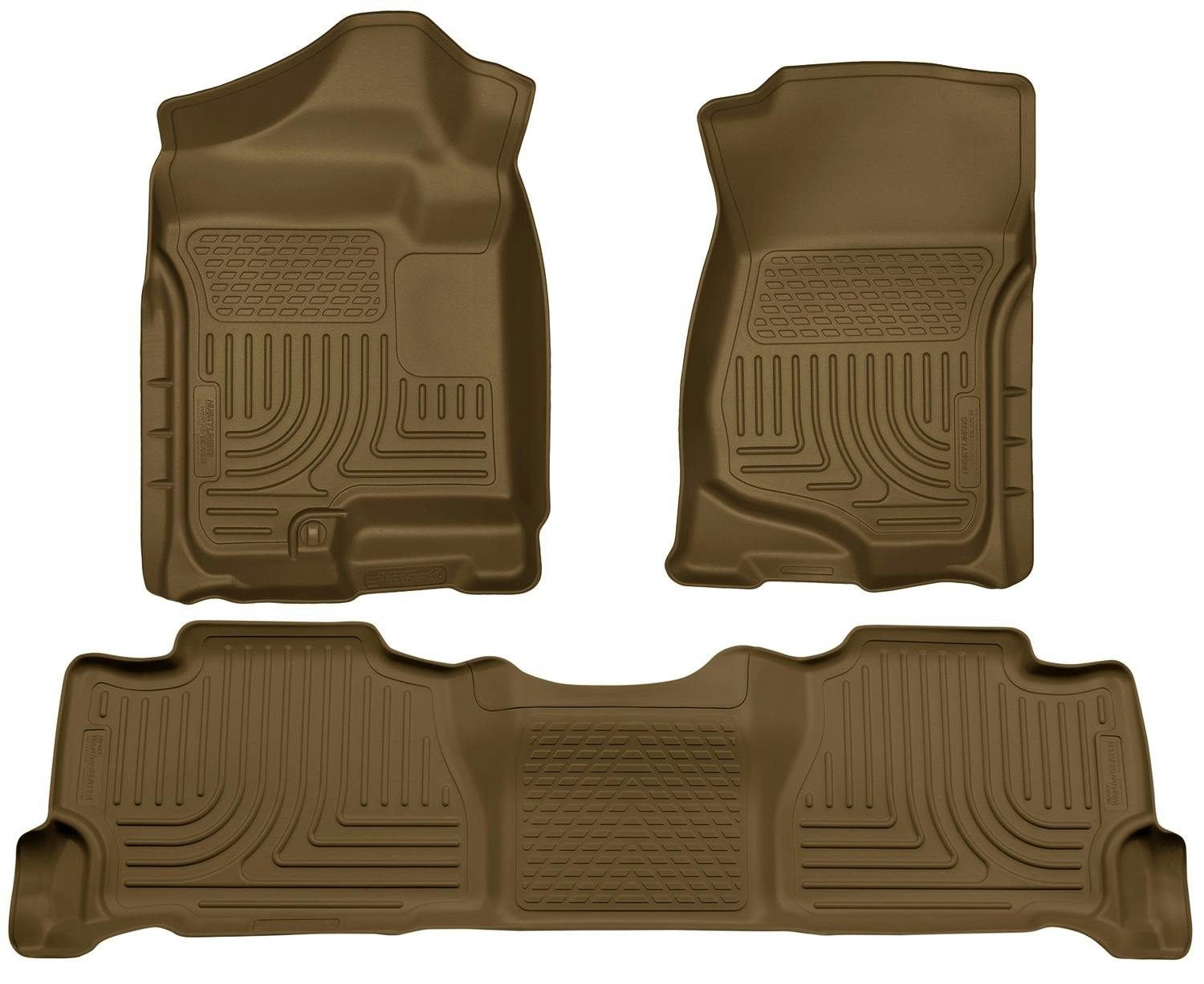 Husky Liners 98253 Weatherbeater - Front & 2nd Seat Floor Liners