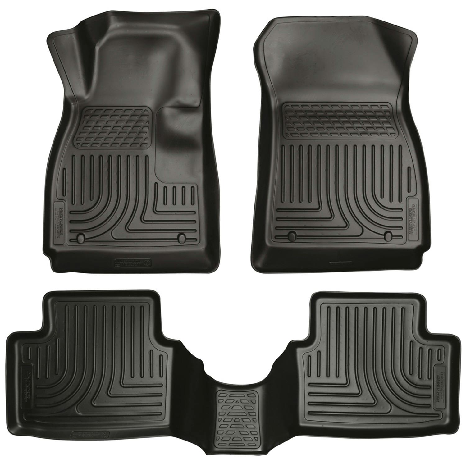 Husky Liners 98271 Weatherbeater - Front & 2nd Seat Floor Liners
