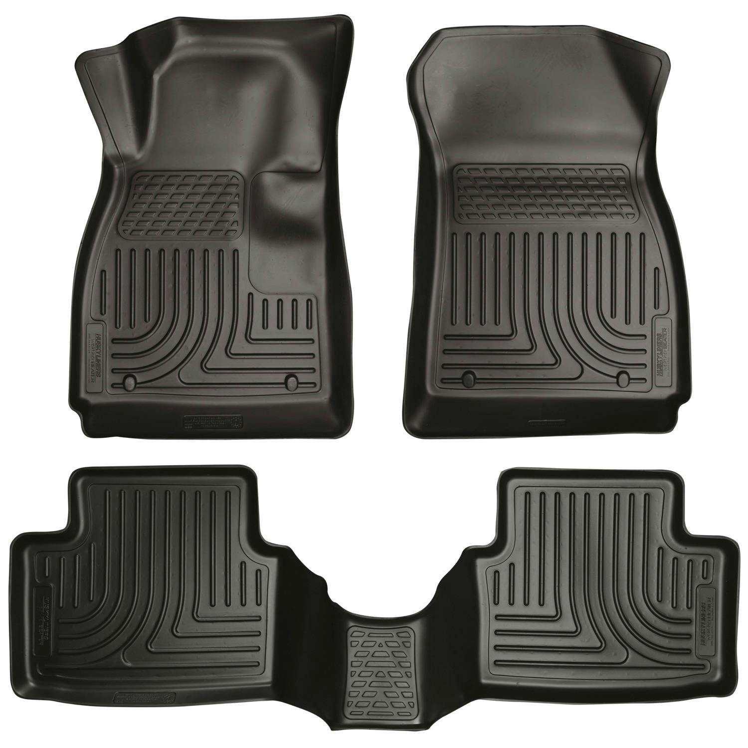 Husky Liners 98291 Weatherbeater - Front & 2nd Seat Floor Liners