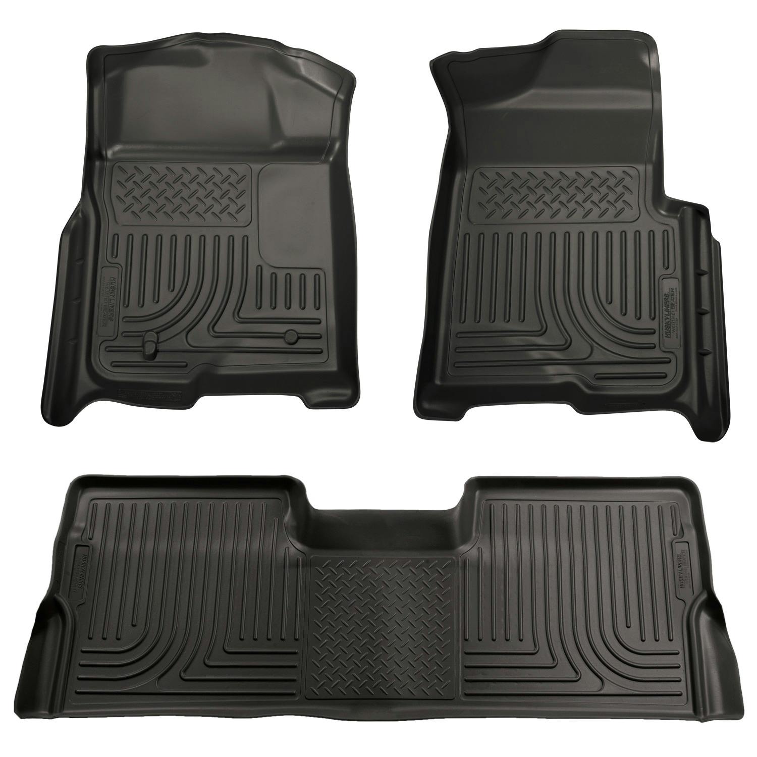 Husky Liners 98421 Weatherbeater - Front & 2nd Seat Floor Liners