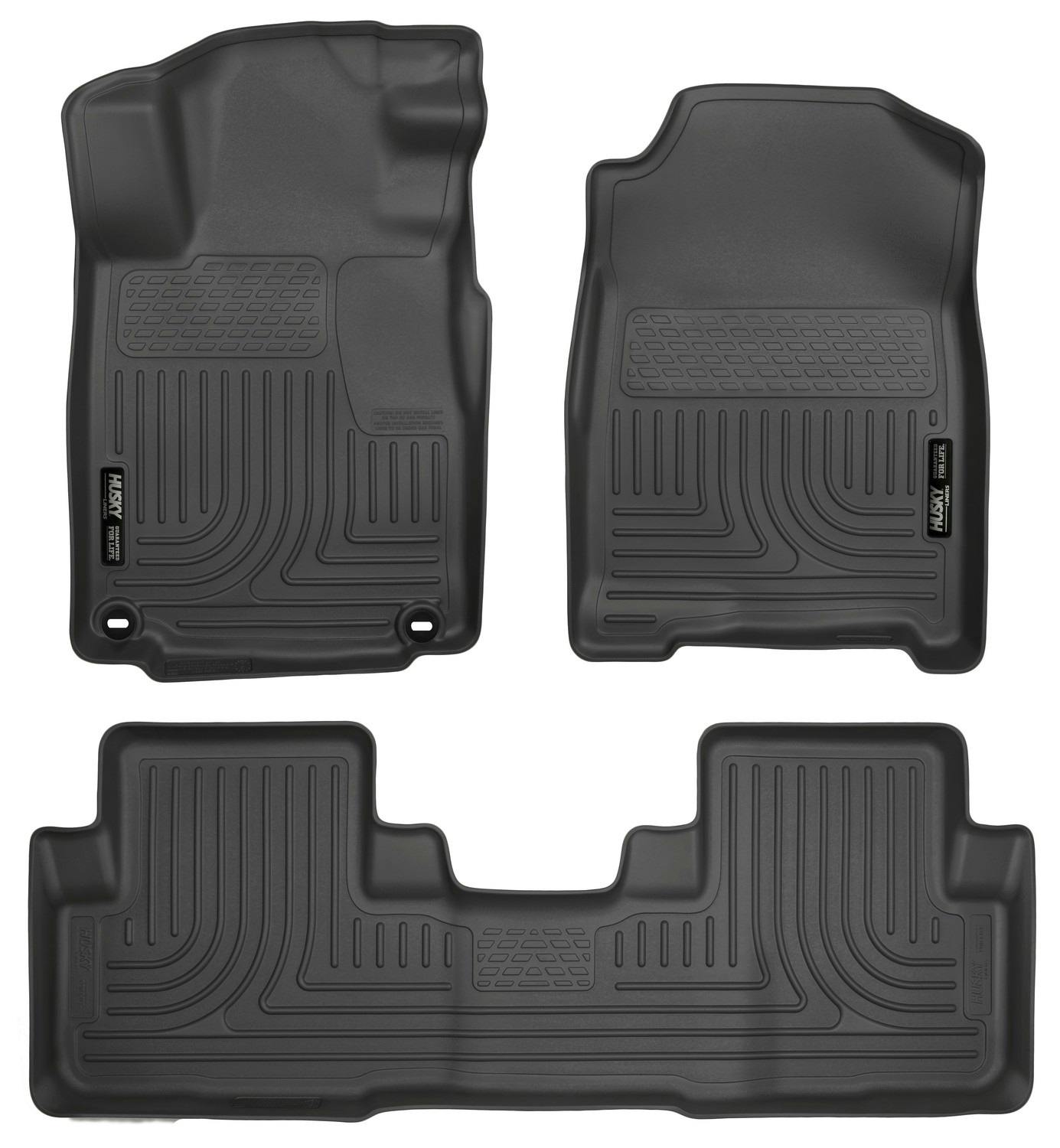 Husky Liners 98451 Weatherbeater - Front & 2nd Seat Floor Liners
