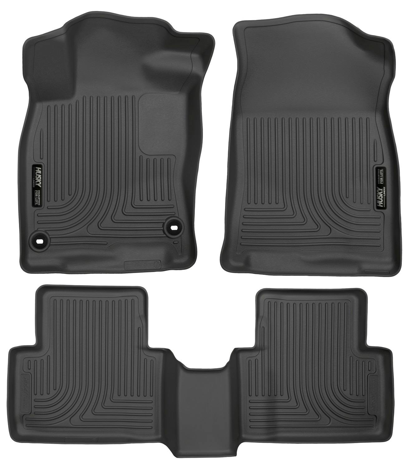 Husky Liners 98461 Weatherbeater - Front & 2nd Seat Floor Liners