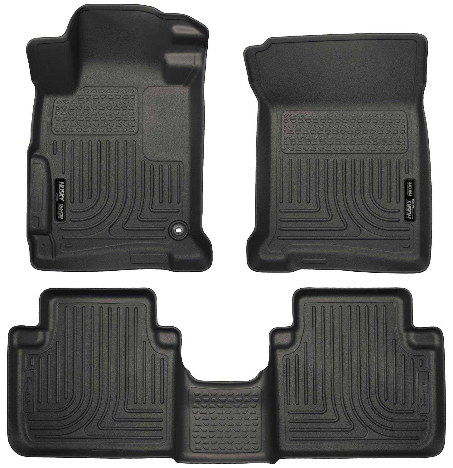 Husky Liners 98481 Weatherbeater - Front & 2nd Seat Floor Liners