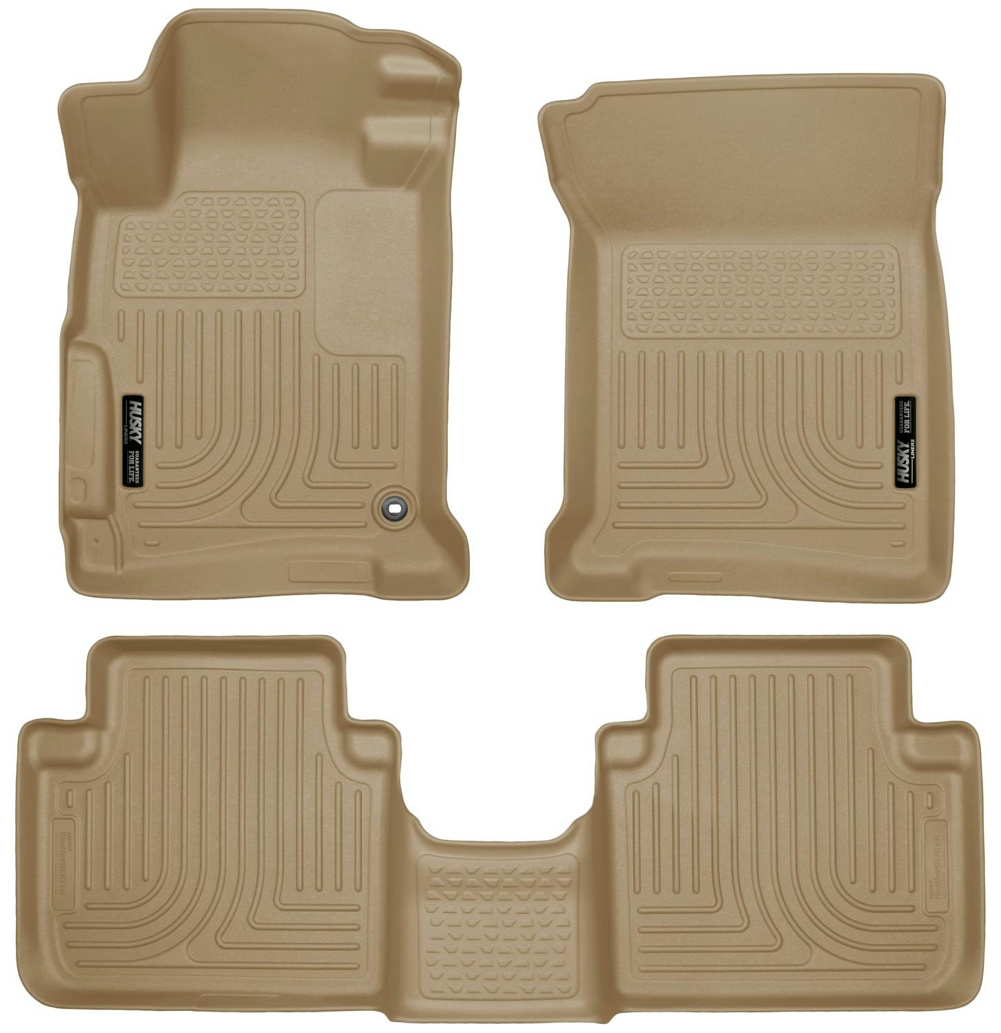 Husky Liners 98483 Weatherbeater - Front & 2nd Seat Floor Liners