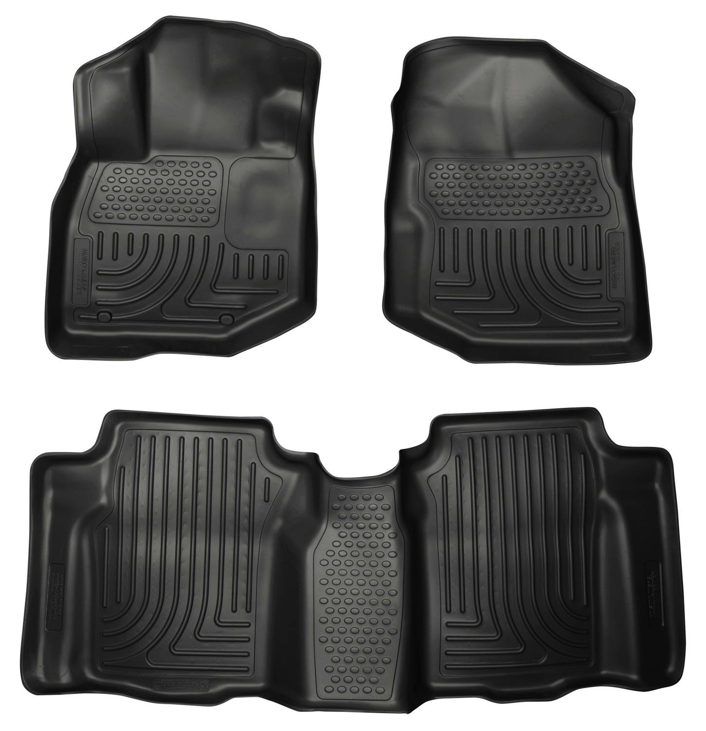 Husky Liners 98491 Weatherbeater - Front & 2nd Seat Floor Liners