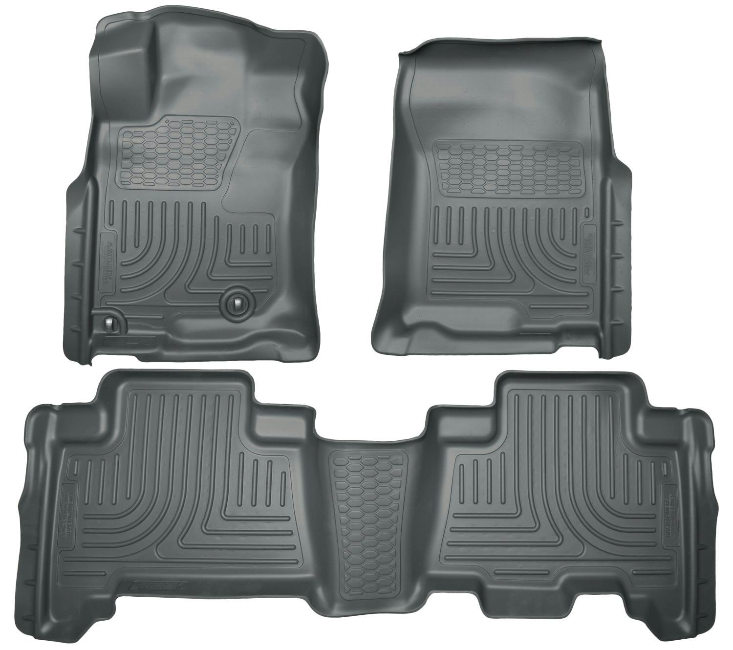 Husky Liners 98571 Weatherbeater - Front & 2nd Seat Floor Liners