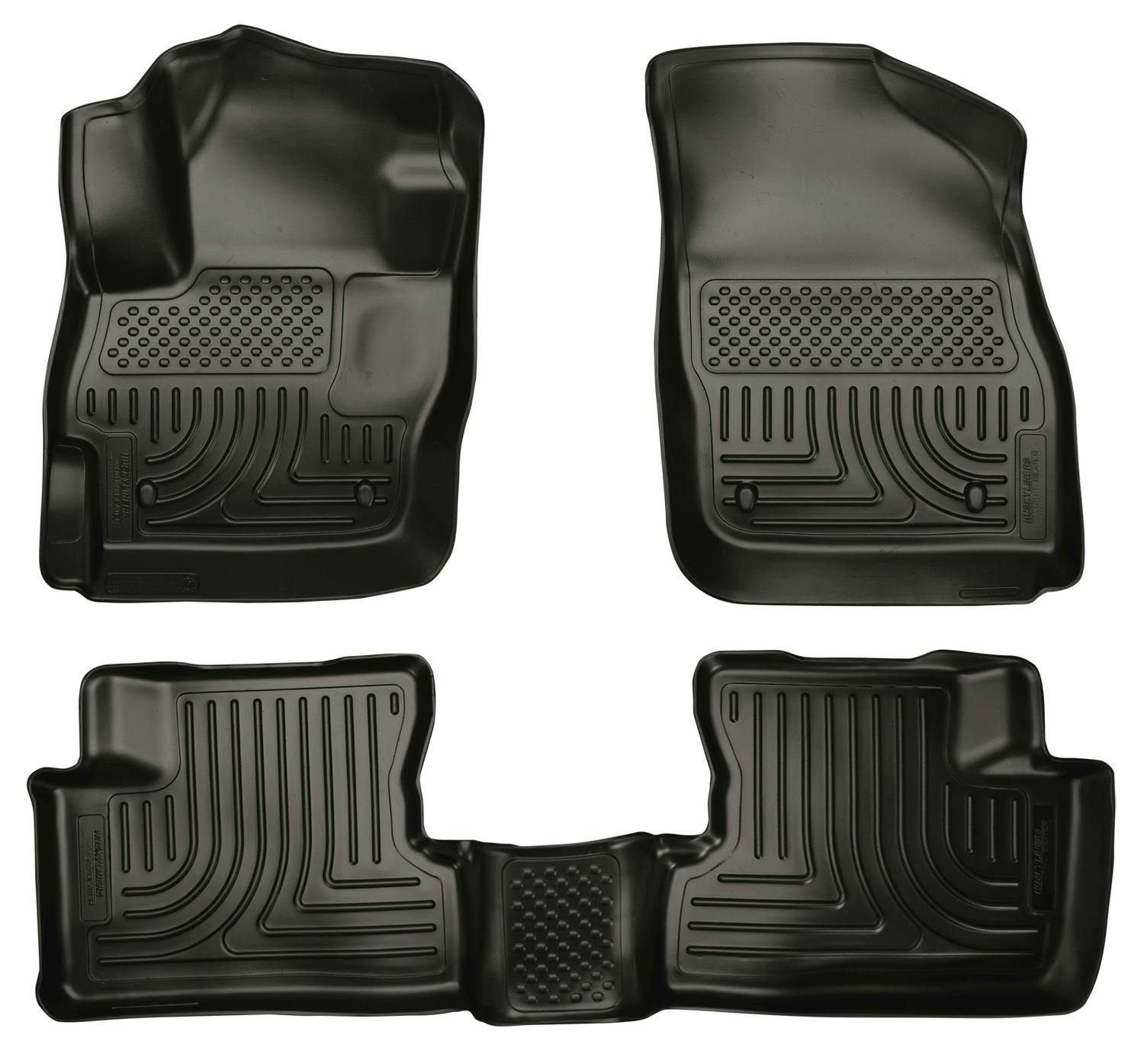 Husky Liners 98631 Weatherbeater - Front & 2nd Seat Floor Liners