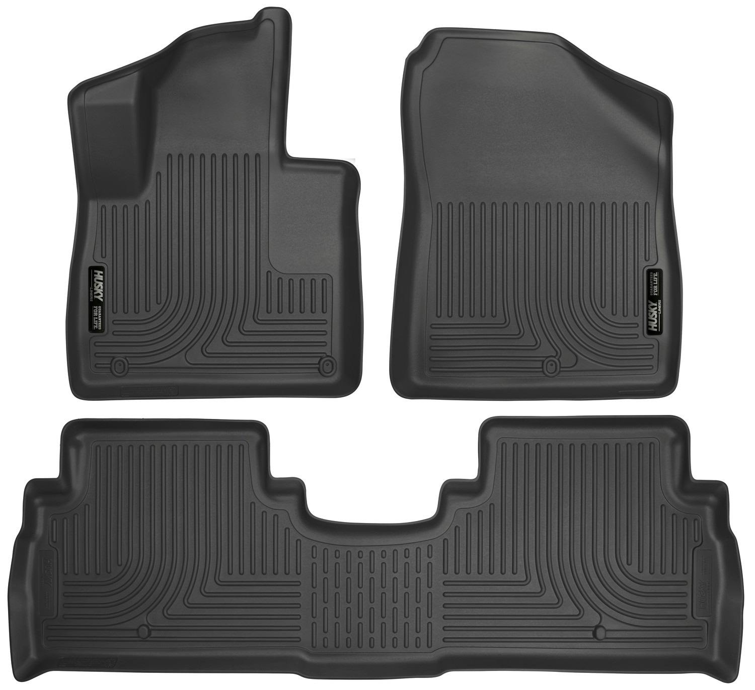 Husky Liners 98691 Weatherbeater - Front & 2nd Seat Floor Liners