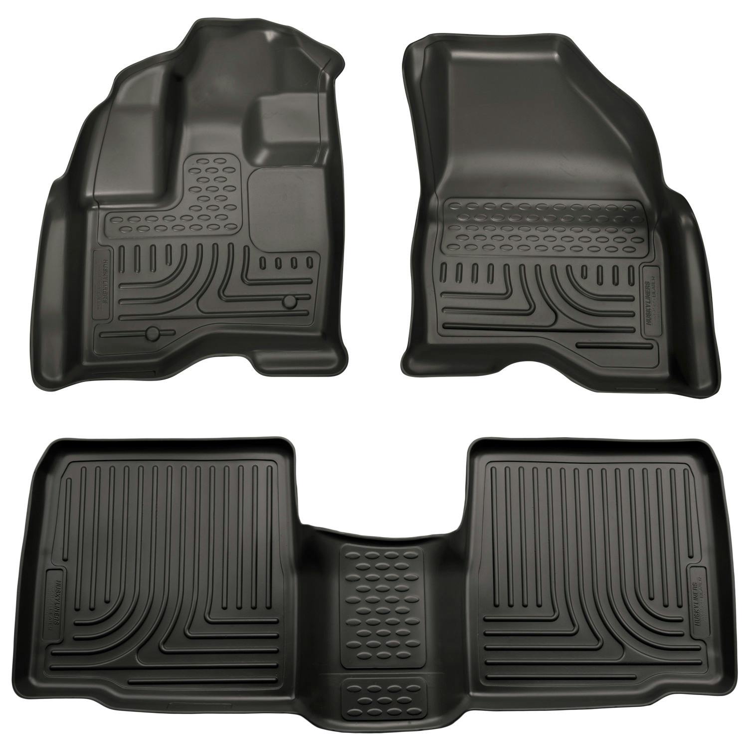Husky Liners 98731 Weatherbeater - Front & 2nd Seat Floor Liners