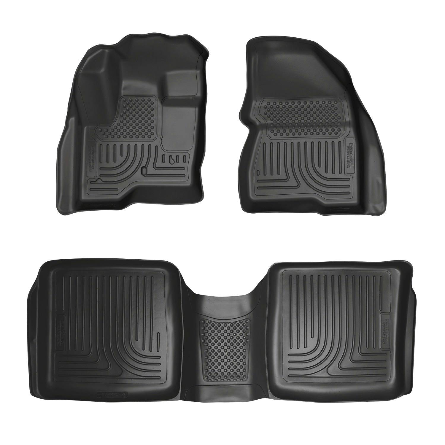 Husky Liners 98741 Weatherbeater - Front & 2nd Seat Floor Liners
